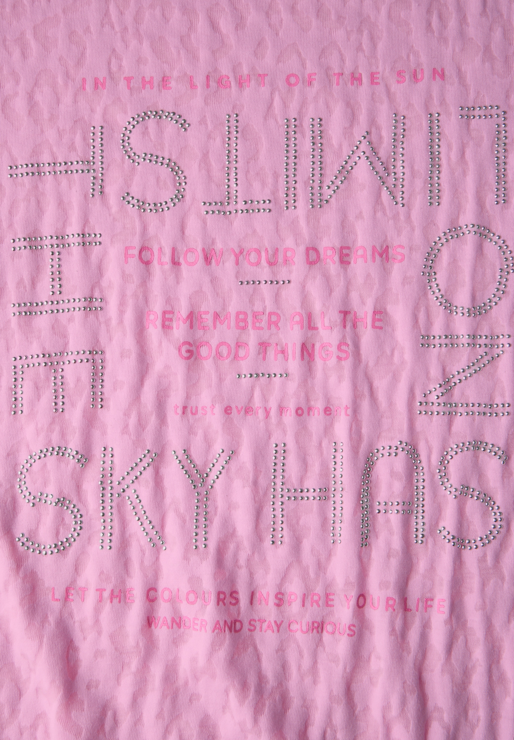 Cecil T-shirt mit Schmucksteinen