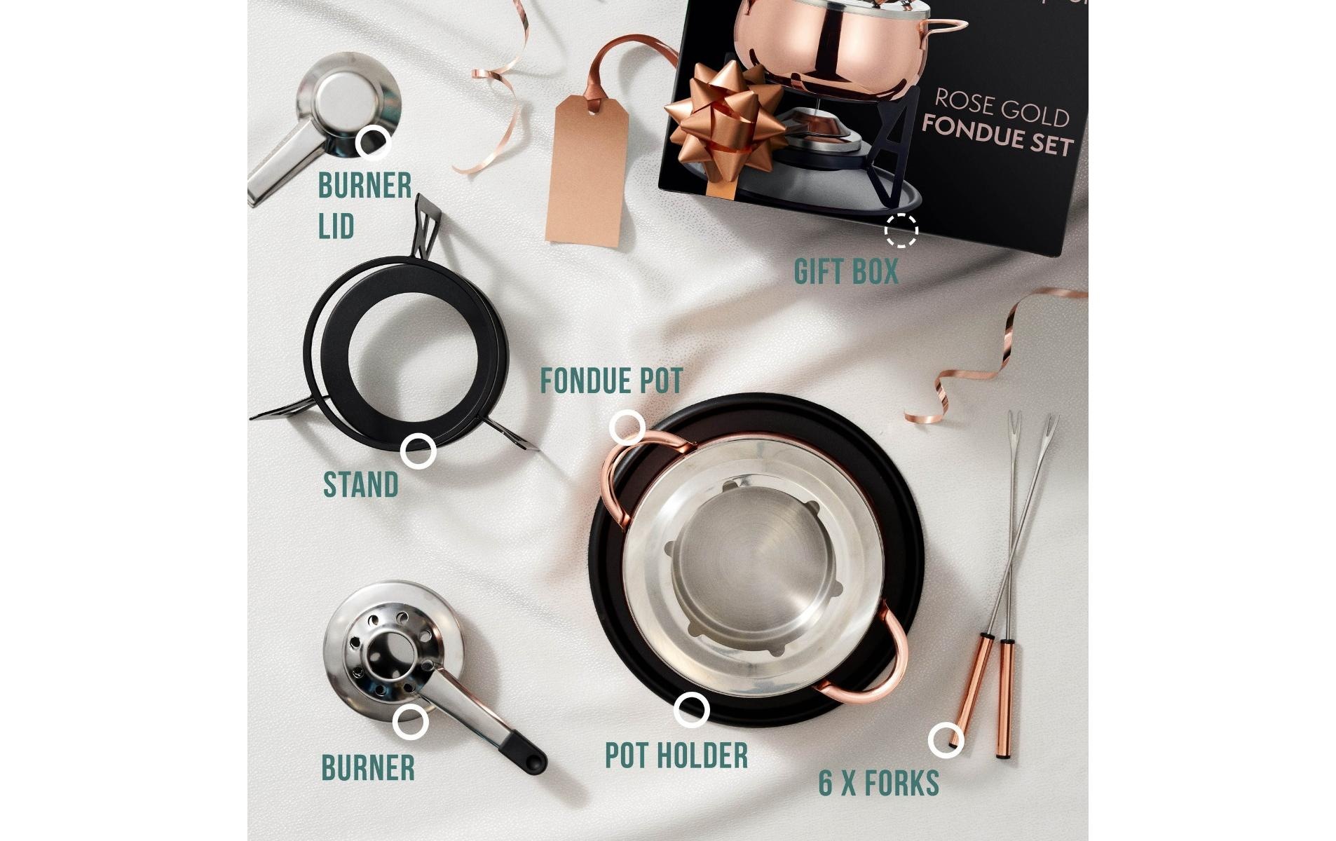  Fondue »Oak & Steel 11 Teile«