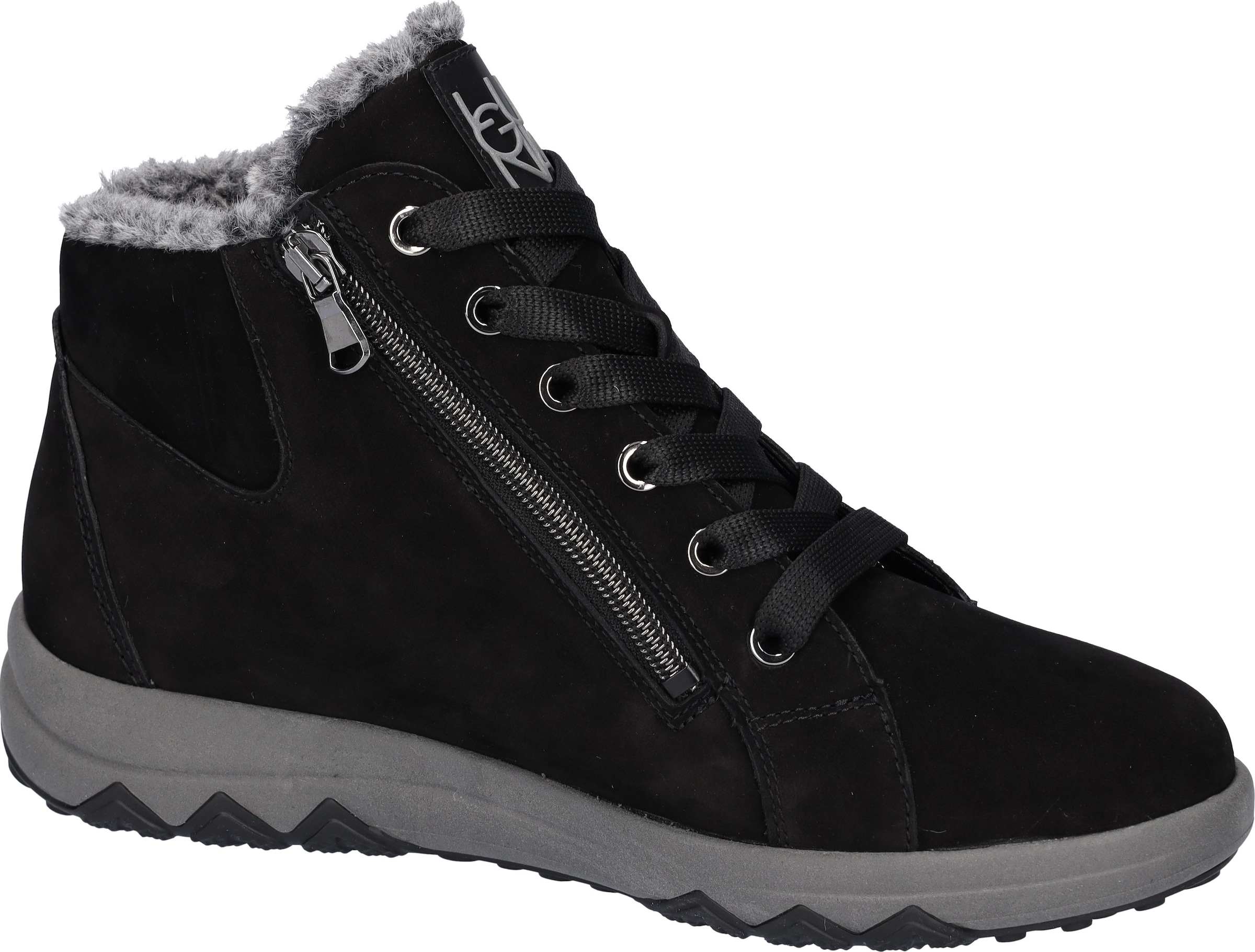 Waldläufer Bottes d'hiver »H-TERESA«  bottines à lacets, avec fermeture éclair double face, largeur confortable G