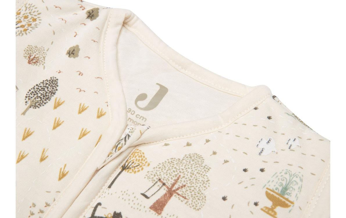 Jollein Sac de couchage pour bébé »Tiny Park 90 cm« Sac de couchage doublé avec manches amovibles