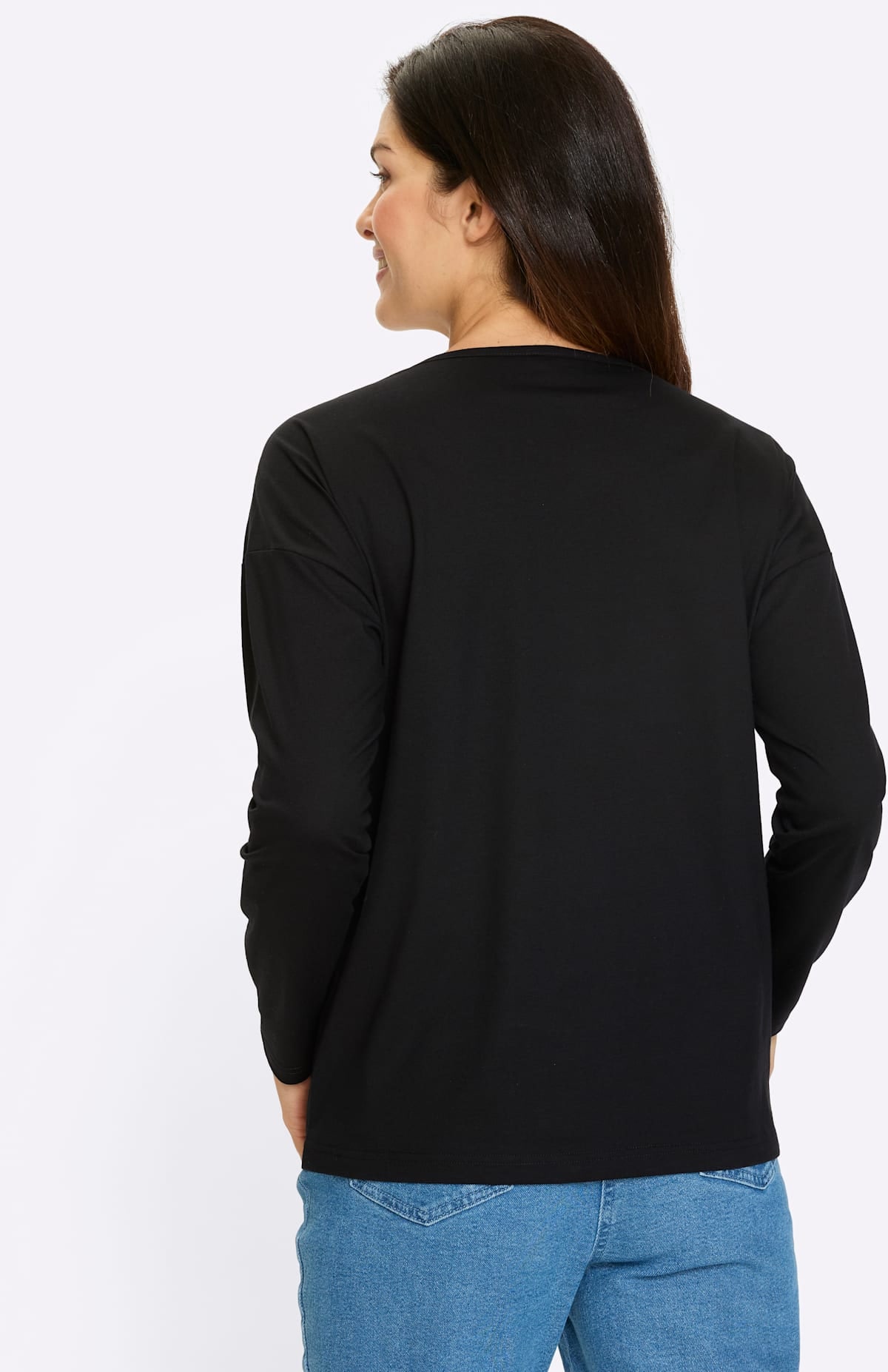 Classic Basics Langarmshirt »Rundhals-Shirt« 1 Stk.