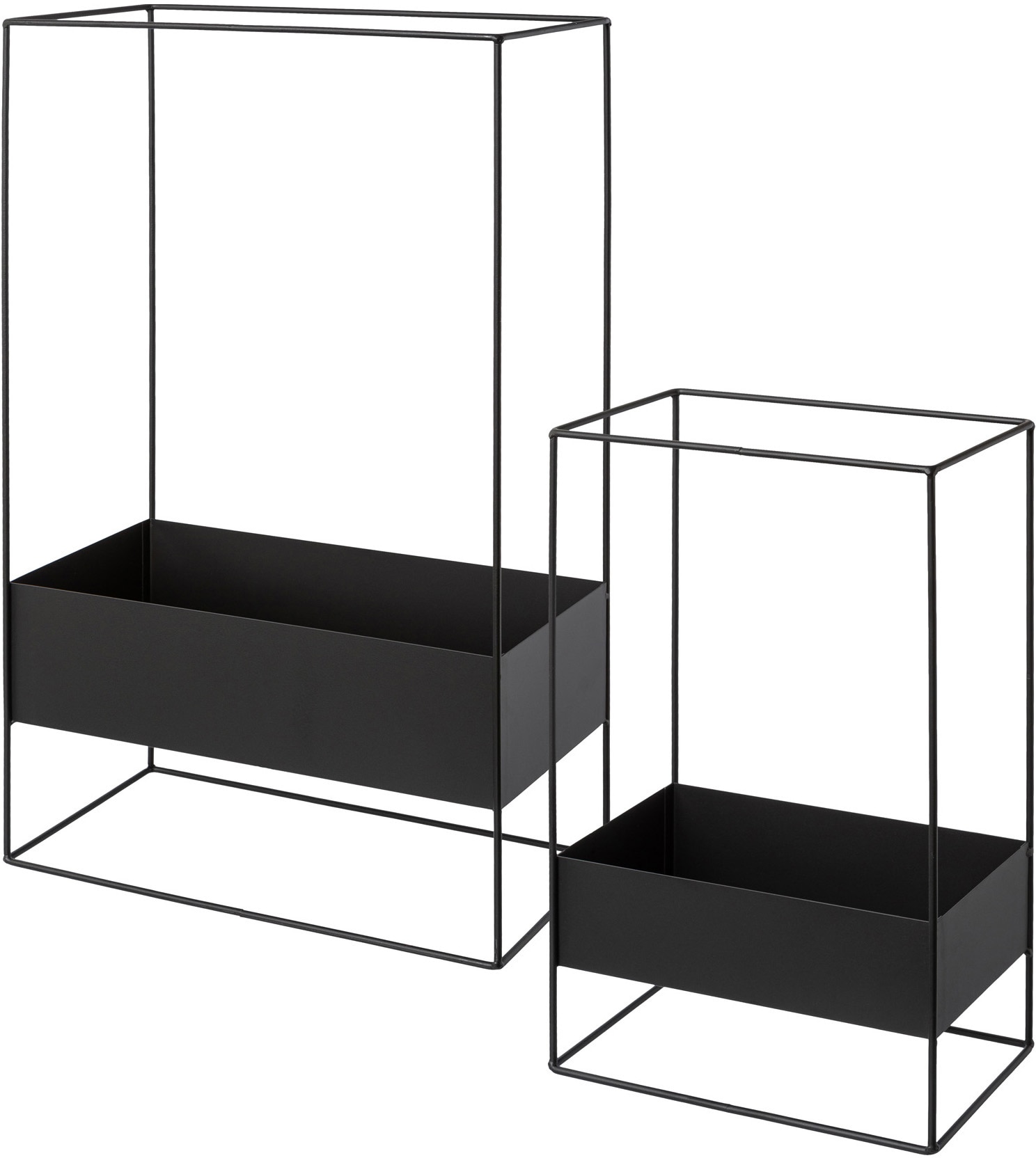 Creativ deco Jardinière »Lupus, Weihnachtsdeko« eckige Ausführung