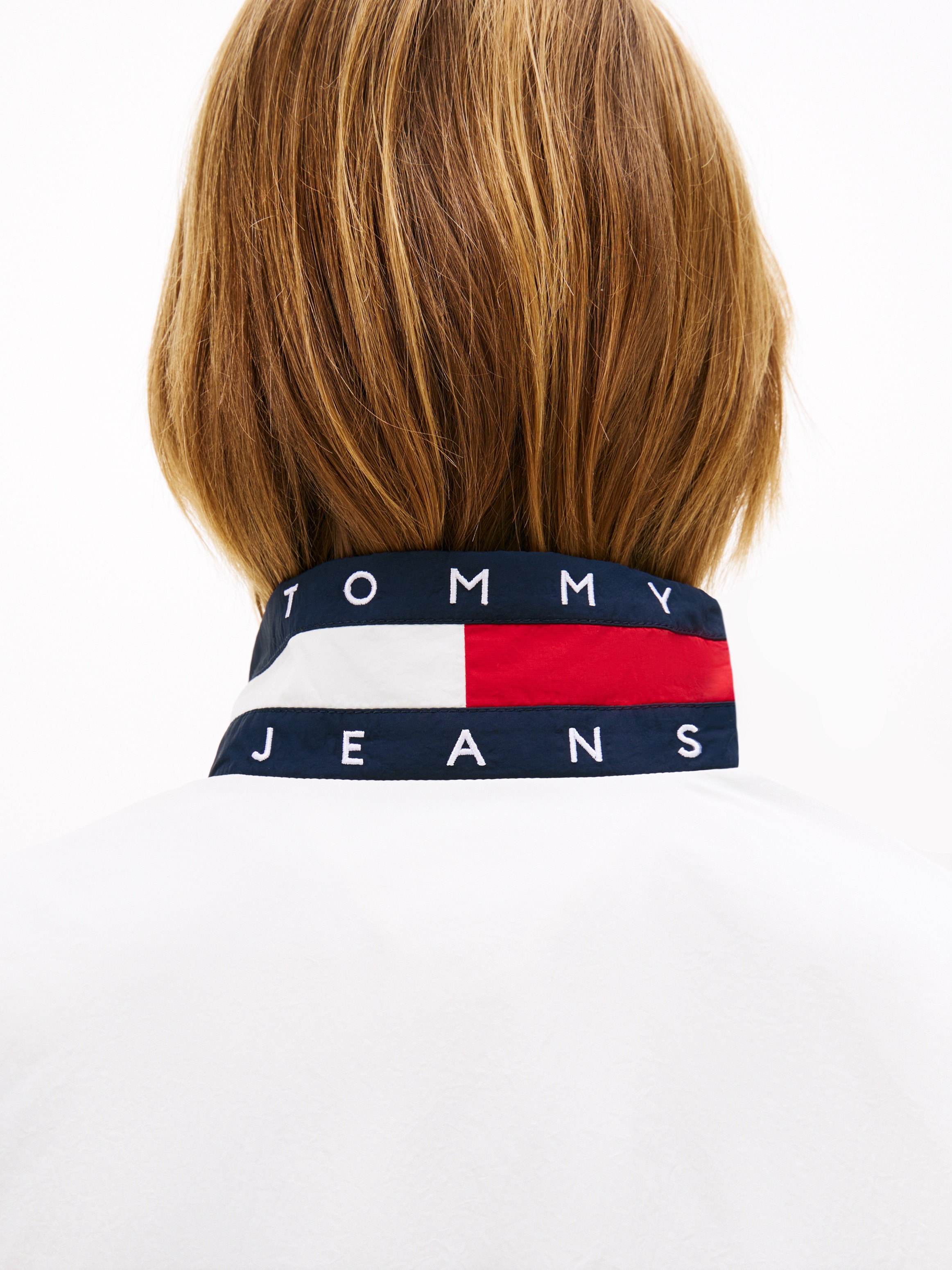 Tommy Jeans Veste d'extérieur »TJW ESSENTIAL JACKET EXT« mit kontrastfarbenem Einsatz