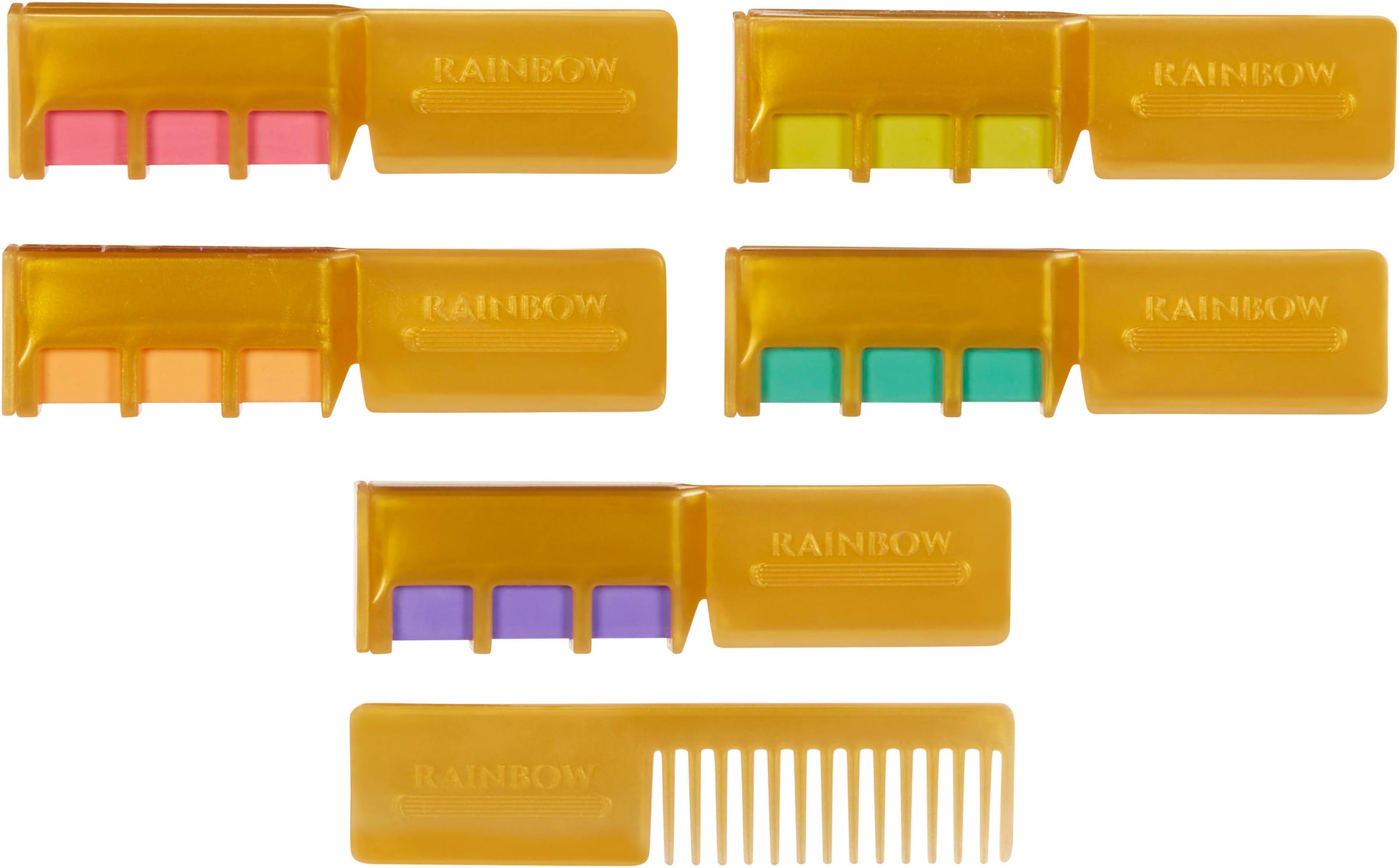 RAINBOW HIGH Anziehpuppe »Rainbow High Hair Chalk & Style Doll- Amaya (Rainbow)«