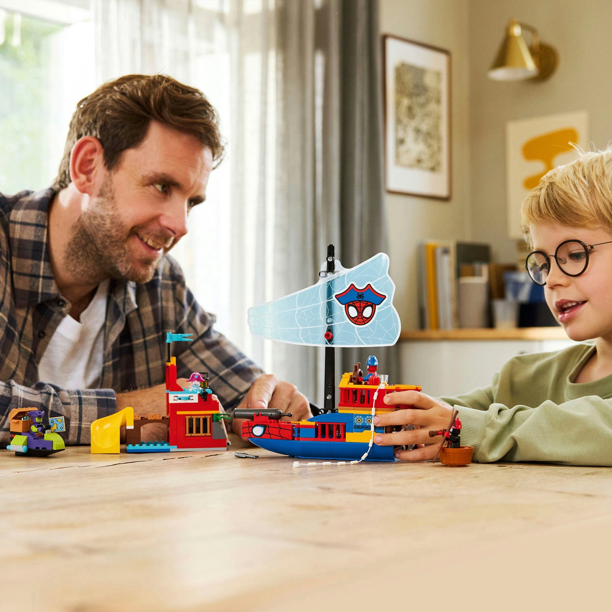 LEGO® Pions de construction »Piratenschiff von Spideys Team (11208), LEGO Spidey« Made in Europe