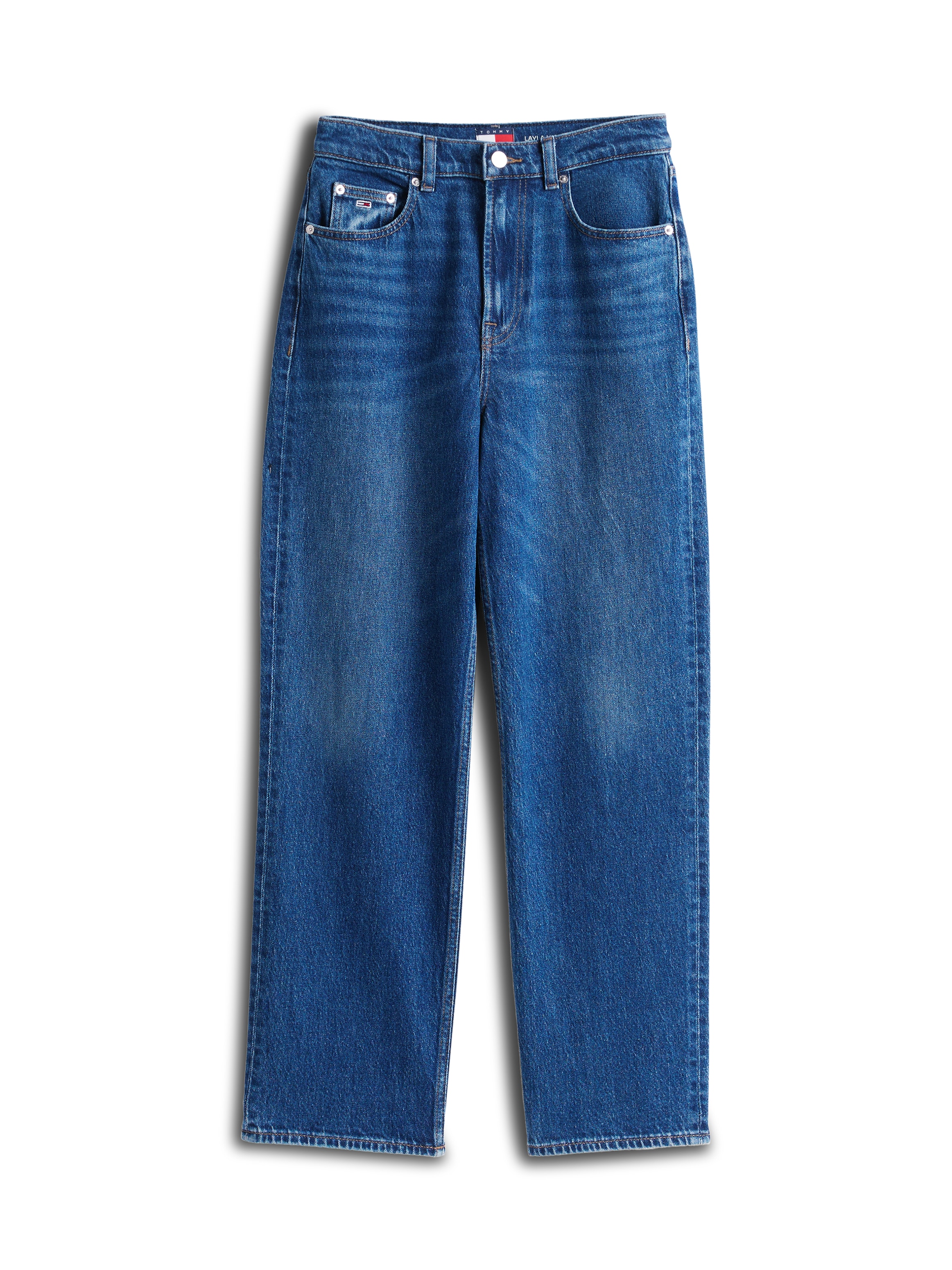 Tommy Jeans Straight-Jeans »LAYLA HR SLIM STR« in Knöchellänge