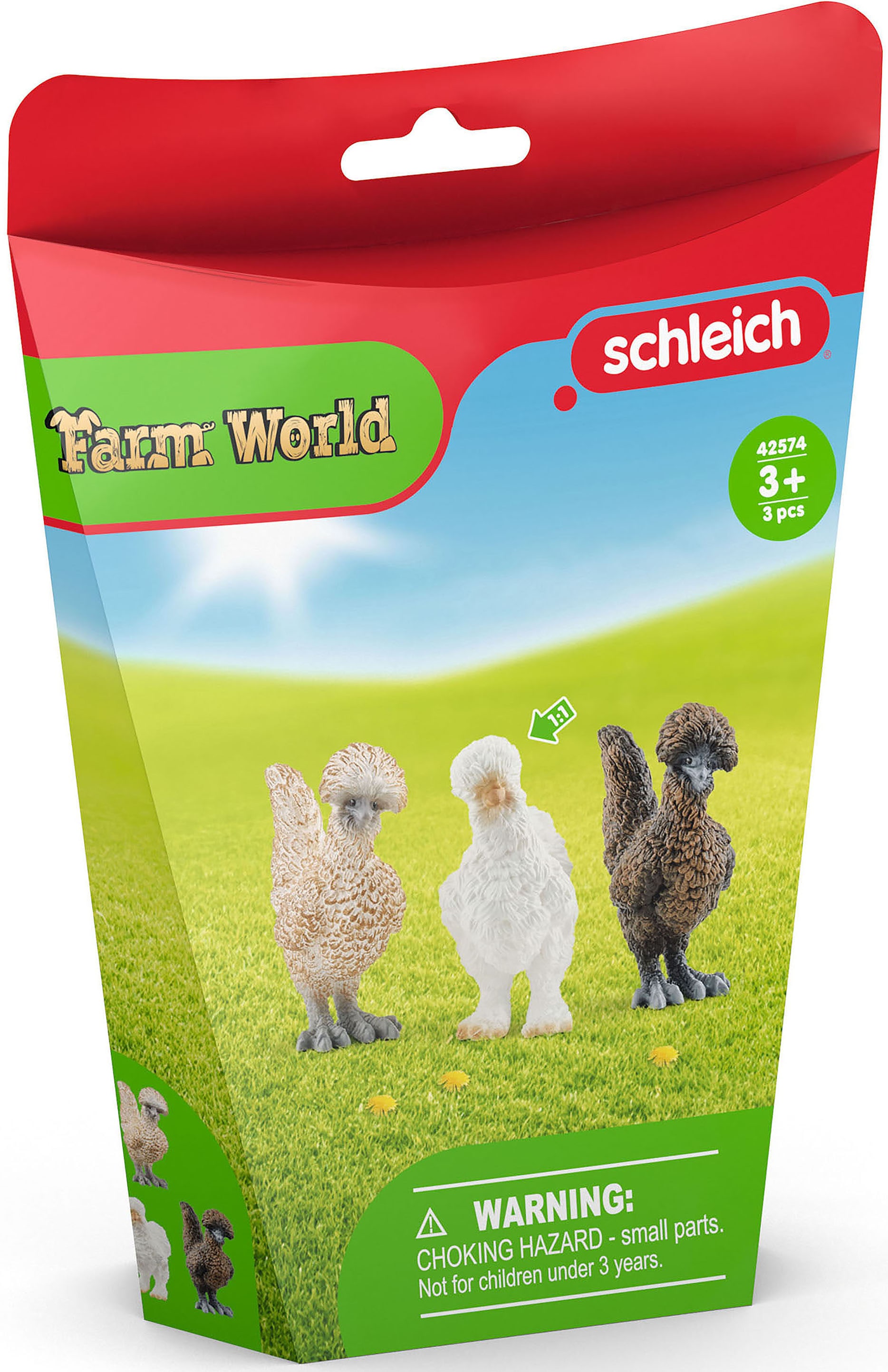 Schleich® Spielfigur »FARM WORLD, Hühnerfreunde (42574)«
