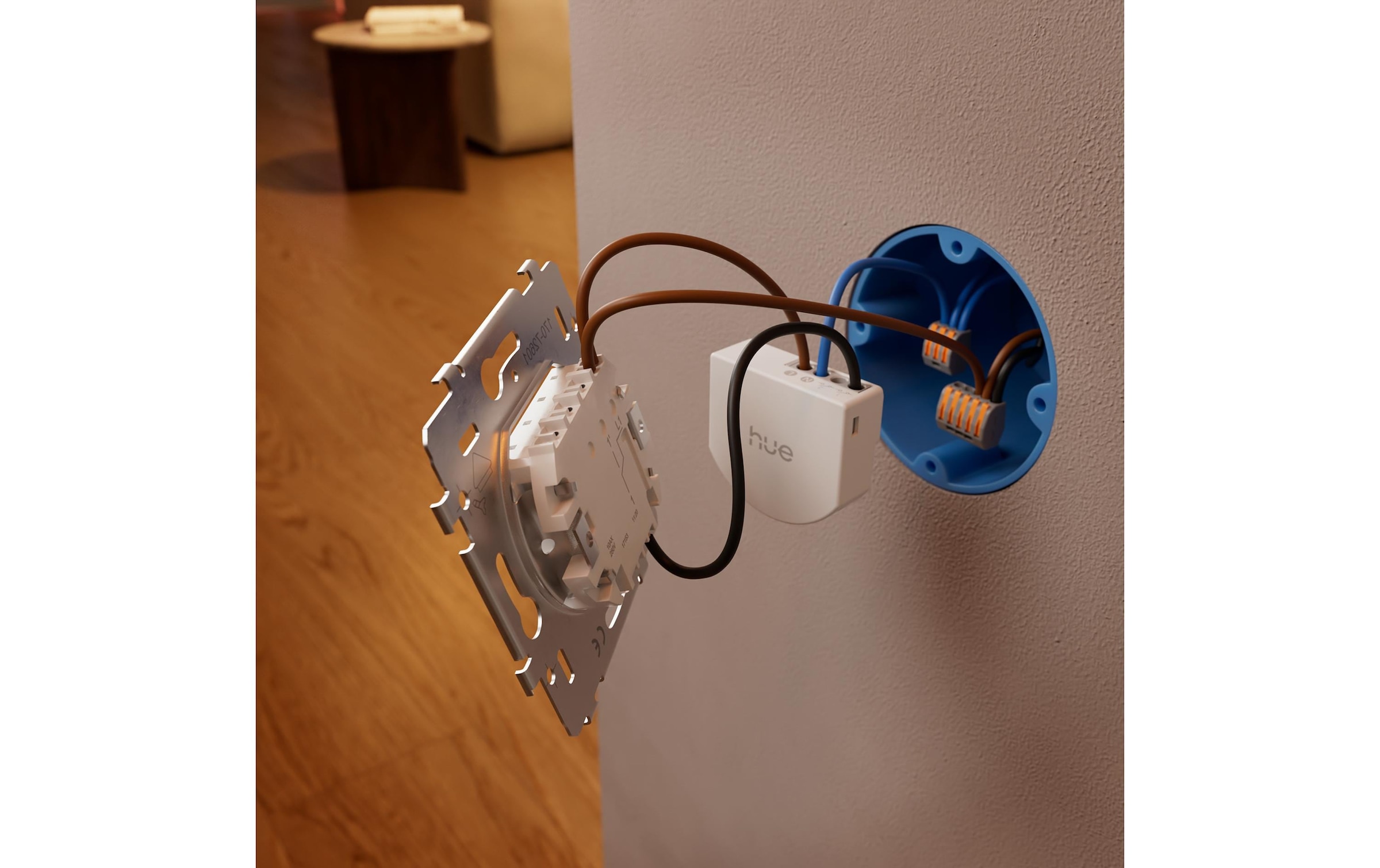 Philips Hue Smart-Home-Steuerelement »Wandschaltermodul, für Hue Lampen, Netzbetrieb« Individuelle Steuerung, App‑ & Sprachsteuerung, 2er‑Pack