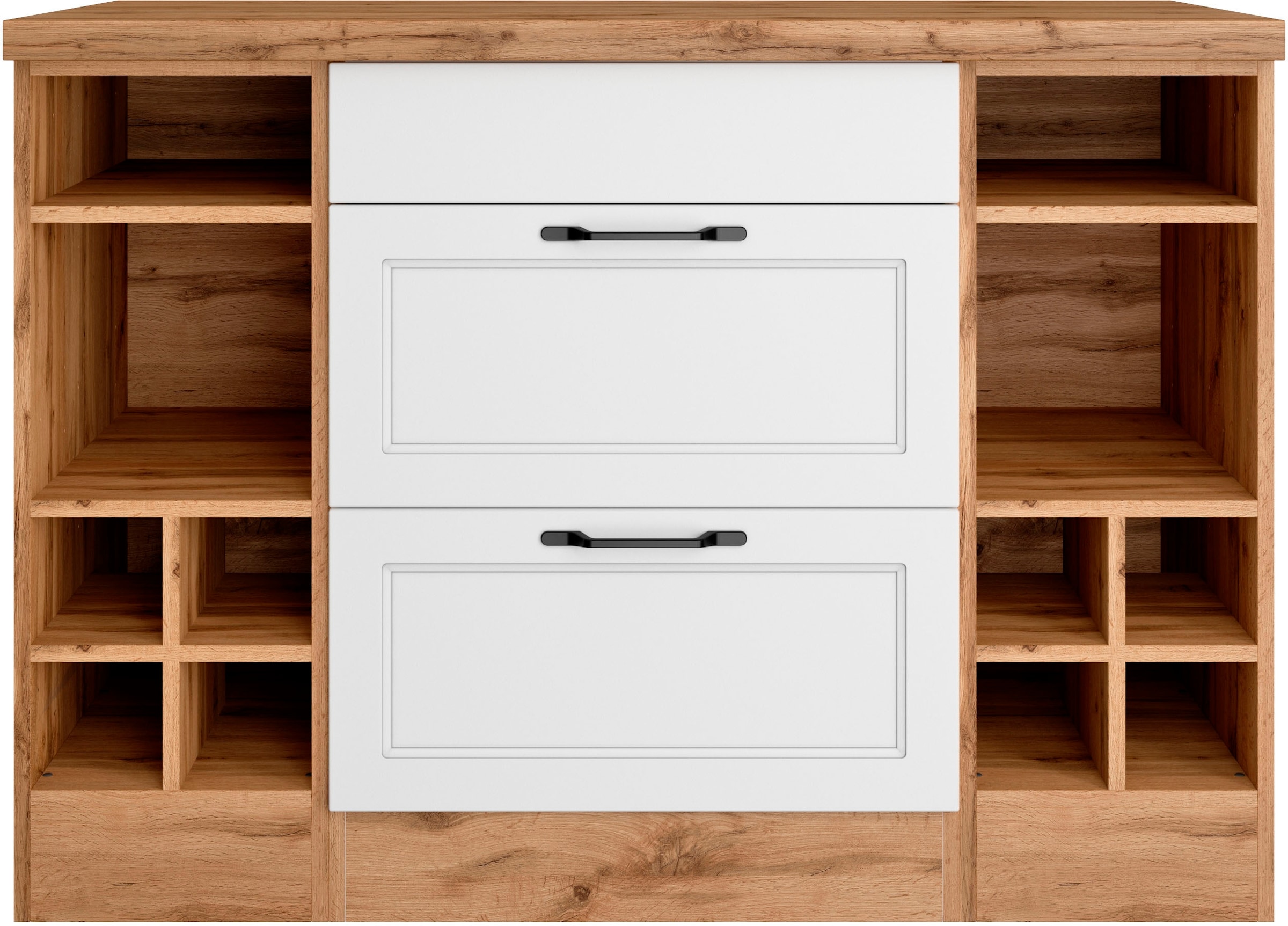 KOCHSTATION Armoire d'encastrement pour table de cuisson »KS-Lana« largeur 120 cm
