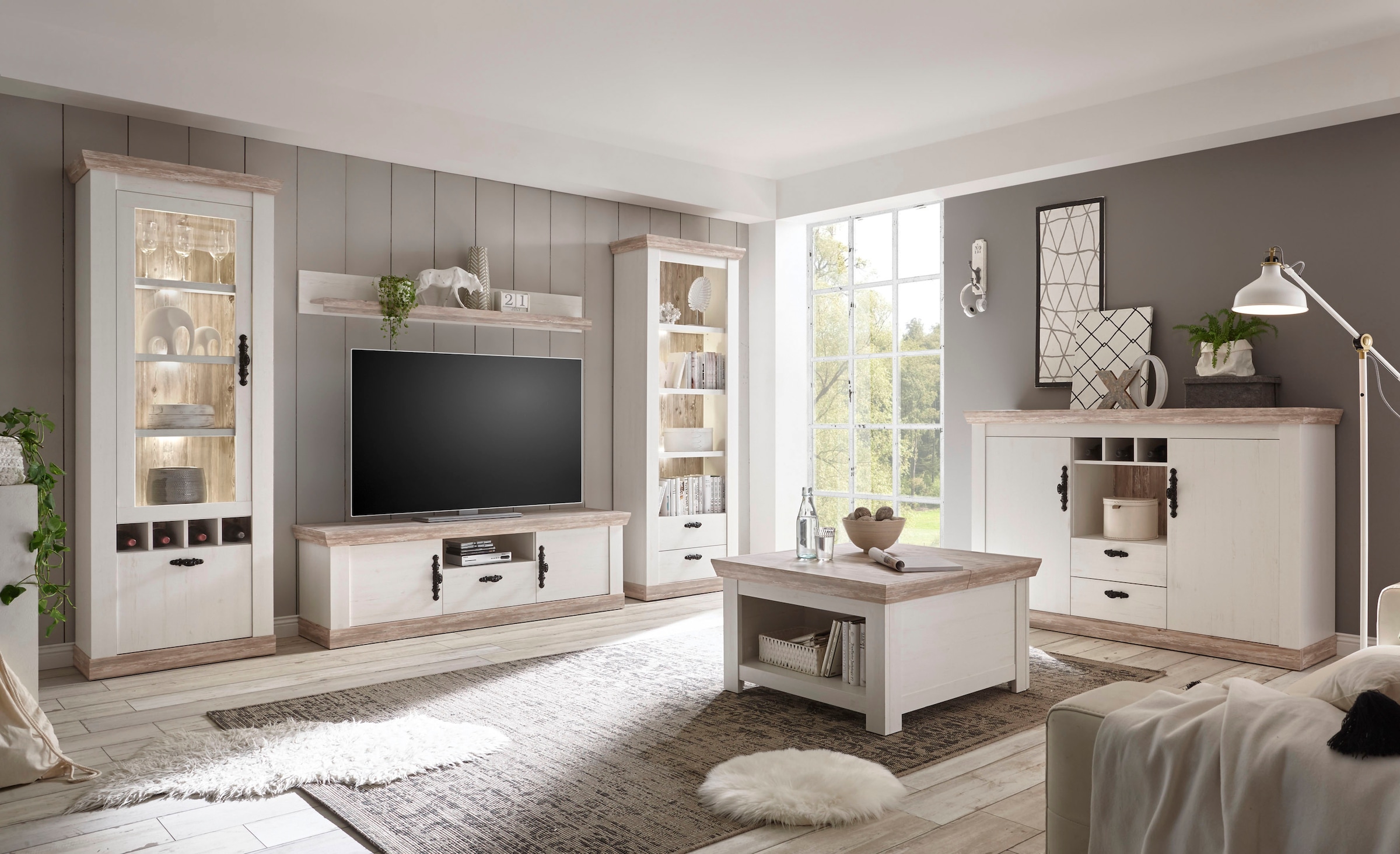 Home affaire Meuble mural »Florenz« Set, 4 cuis tlg.