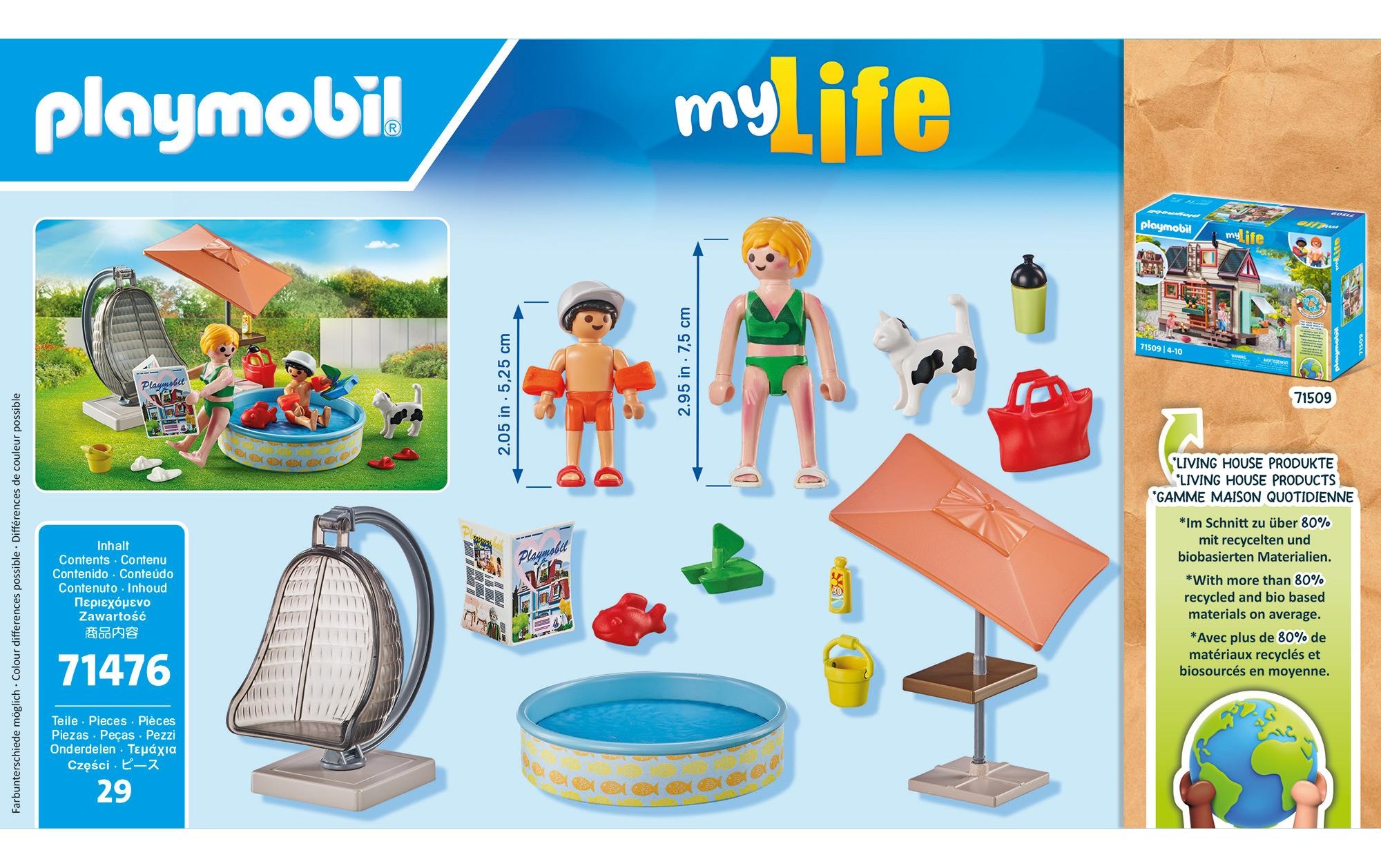 Playmobil® Spielbausteine »My Life Planschspass zu Hause 71476«