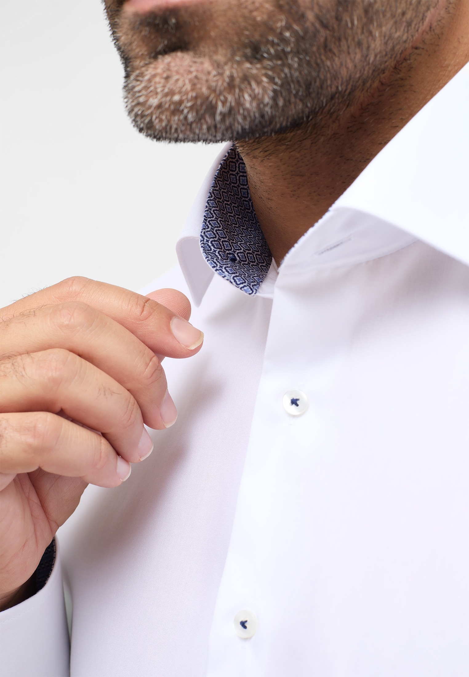 Eterna Chemise à manches longues »COMFORT FIT« NON IRON (bügelfrei)