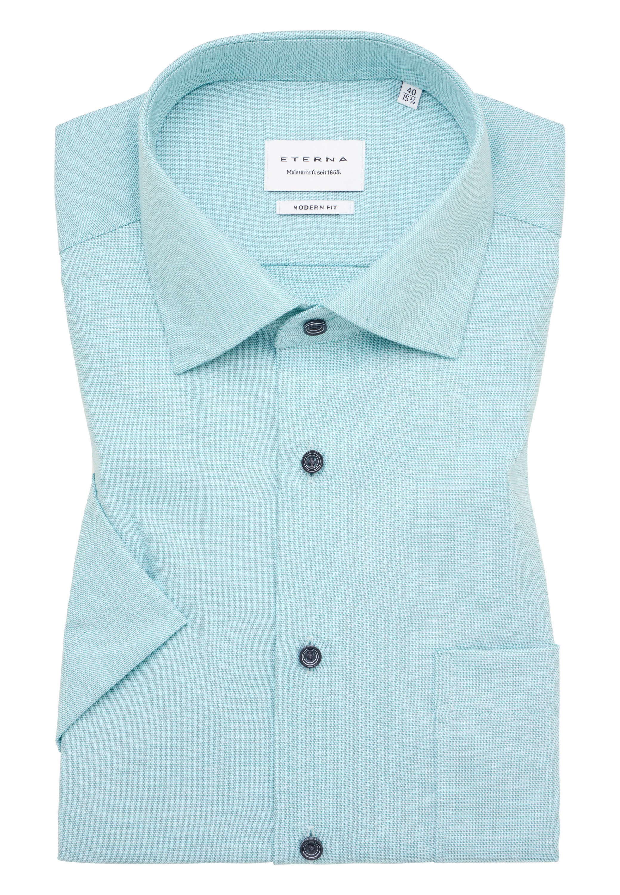 Eterna Chemise à manches courtes »MODERN FIT« NON IRON (bügelfrei)