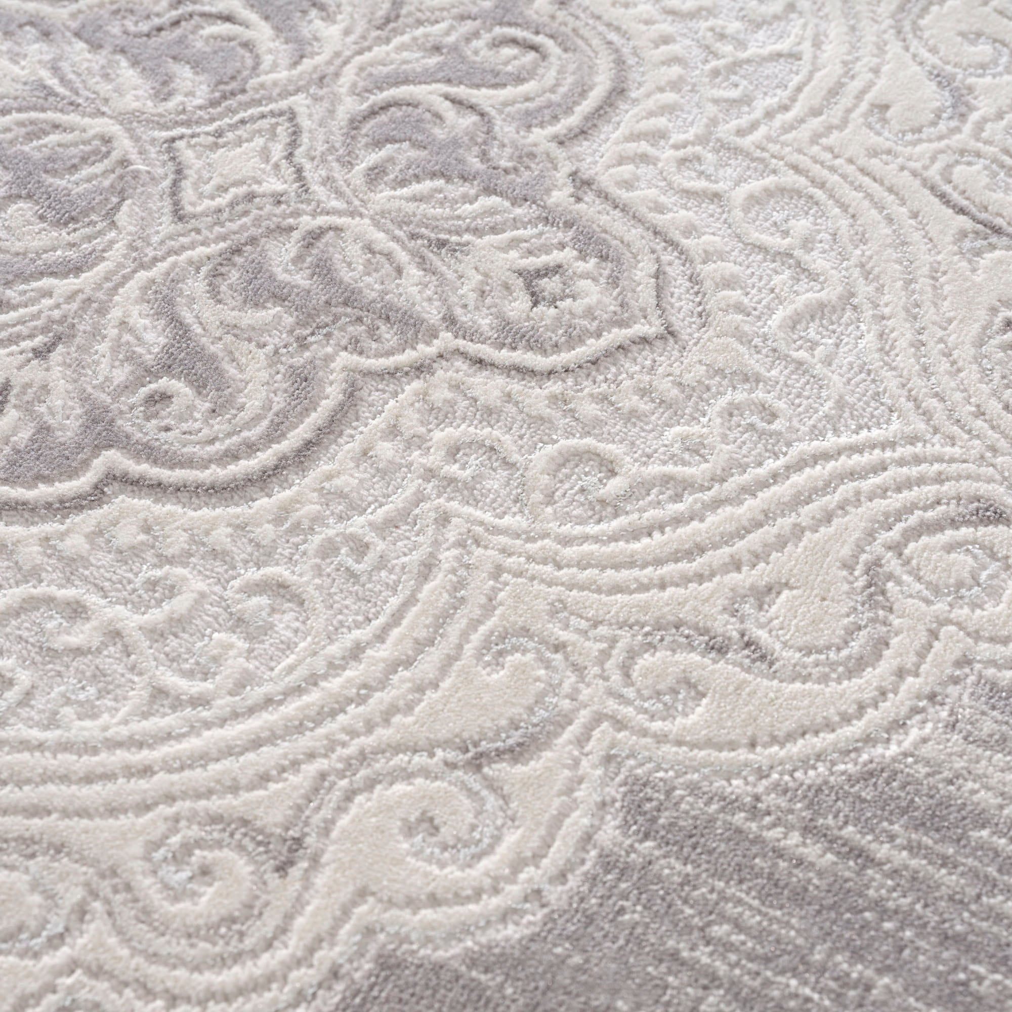 Sanat Teppich »Harmony 3201 , auch als Läufer« rechteckig 12 mm Höhe Wohnzimmer, Kurzflor, modern, Orient, Schlafzimmer