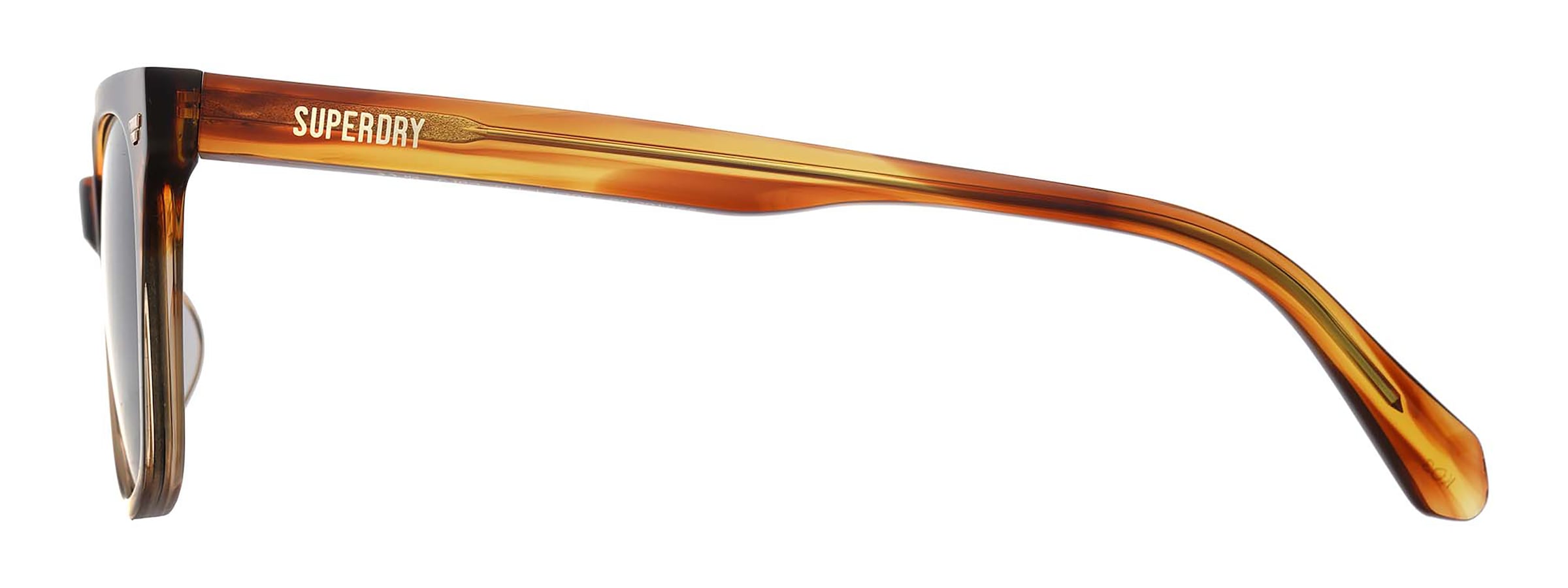 Superdry Lunettes de soleil »Modell 996100« Form Karree/Eckig , Logoschriftzug auf Bügel, Kunststofffassung