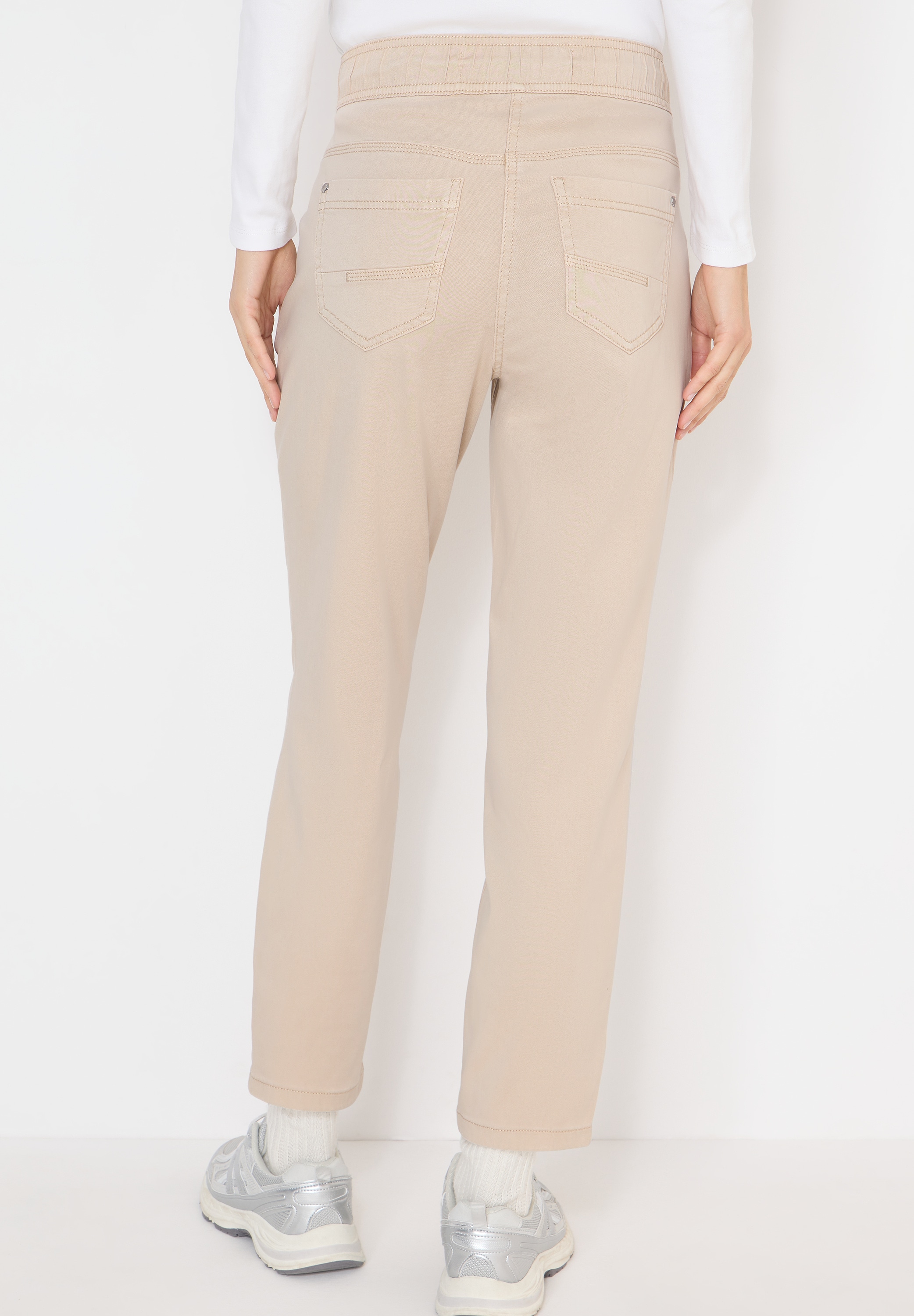 Cecil Pantalon en tissu »Style Tracey«  mit elastischem Bund und Kordelzug