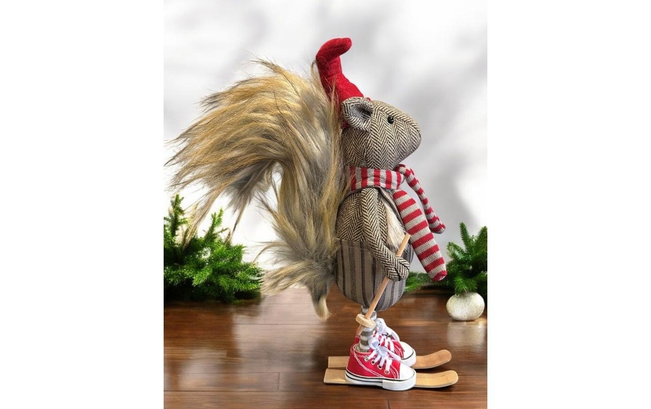   Figurine de Noël »Dameco Eichhörnchen auf«