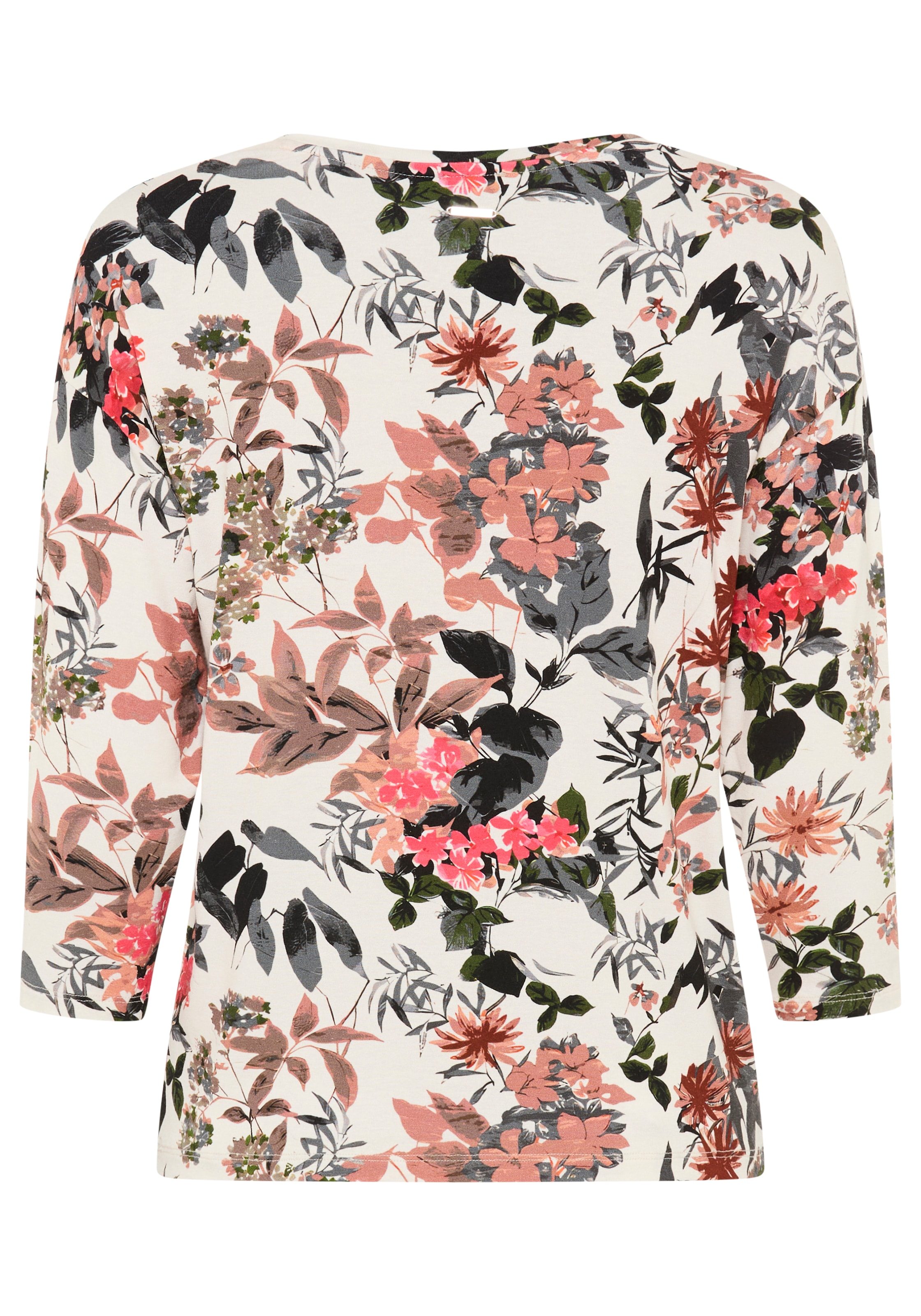 Laura Scott T-shirt à manches 3/4 Manches 3/4, coupe ajustée, longueur hanches