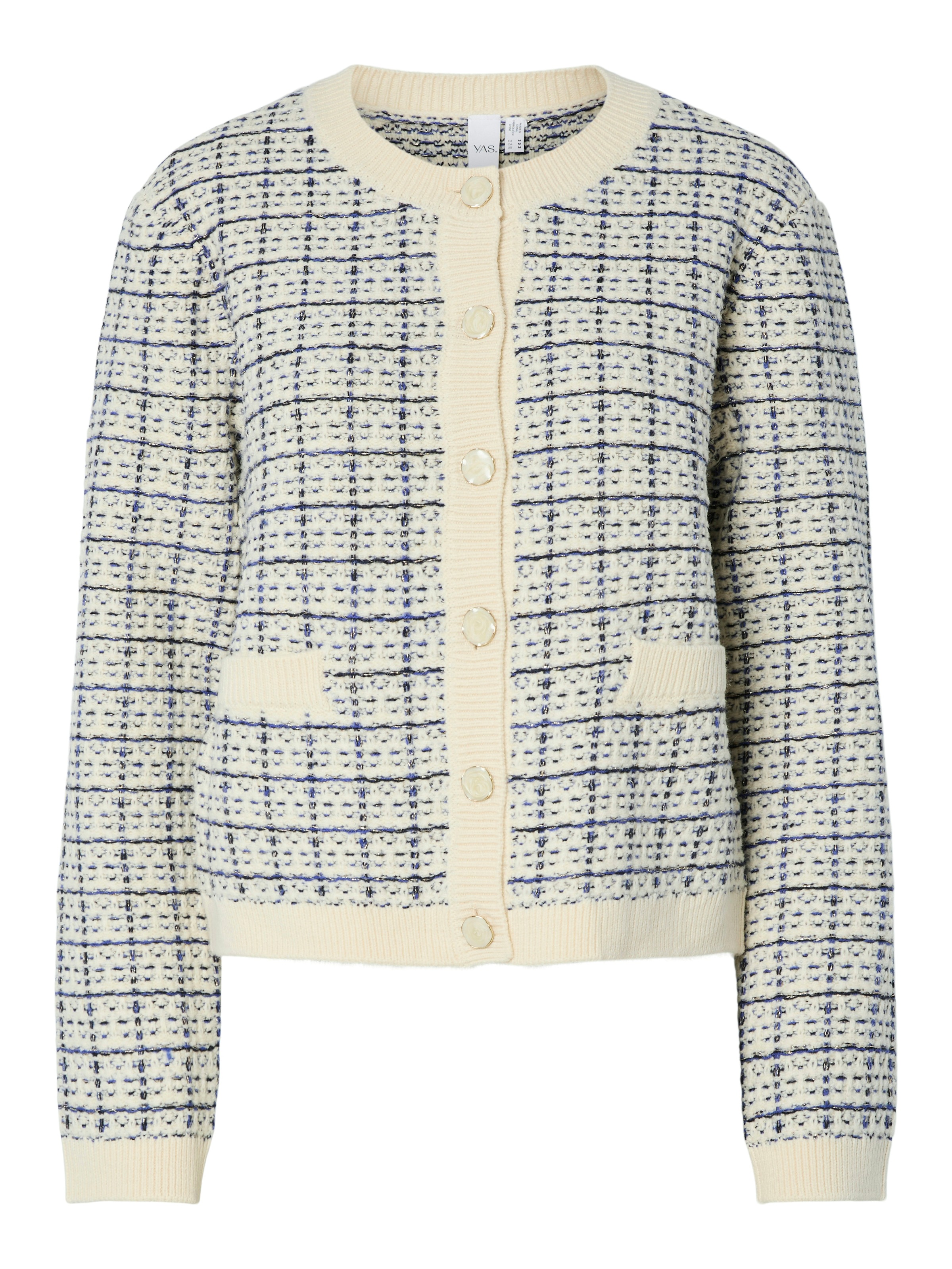 Y.A.S Strickjacke »YASLIVIA LS SHORT KNIT CARDIGAN S. NOOS«