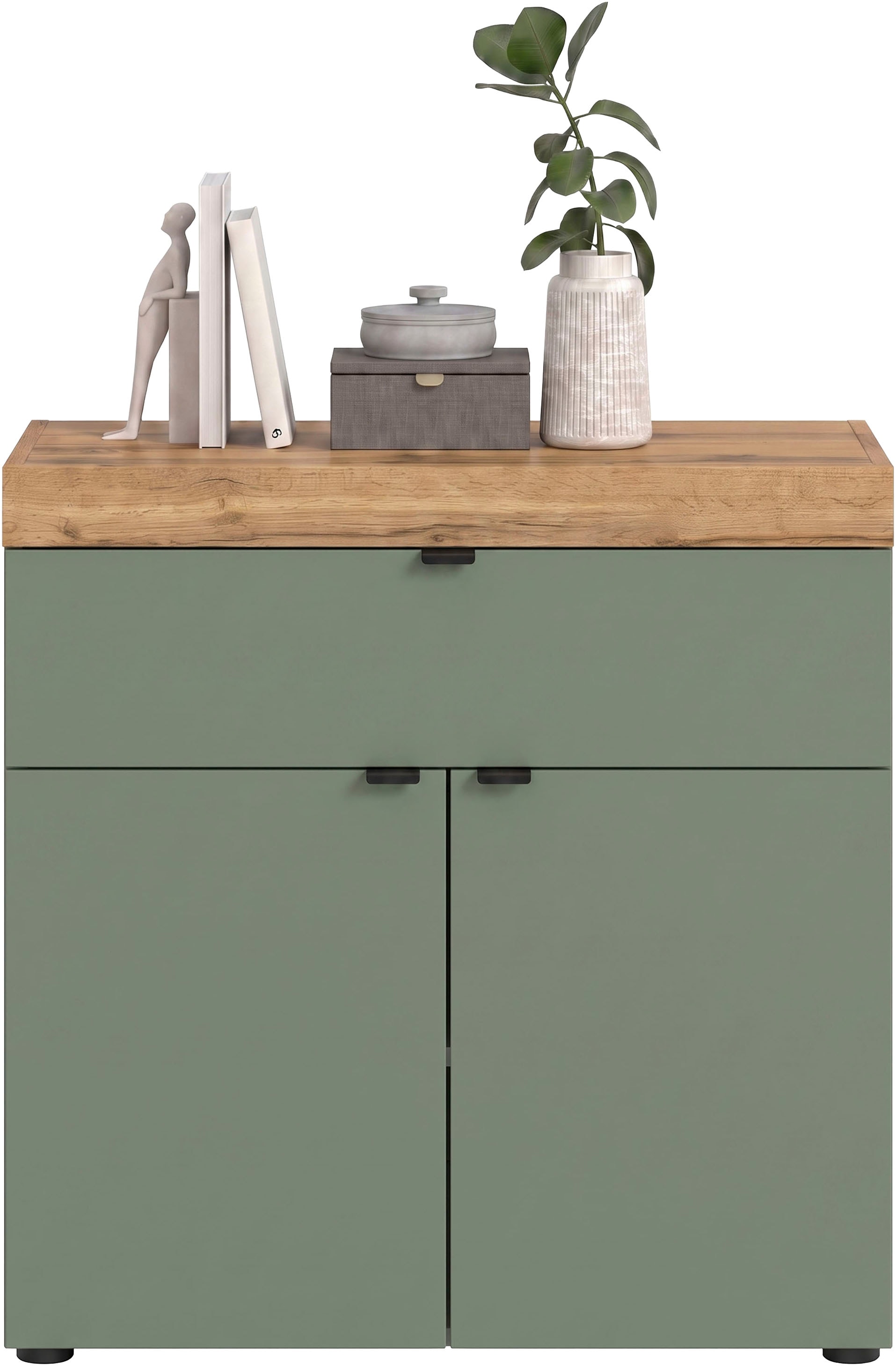 GOODproduct Commode »MAMBO II, Breite 77cm, 2 Türen, 1 Einlegeboden, 1 Schubkasten« 1 cuis tlg. Commode, buffet, salon, chambre à coucher