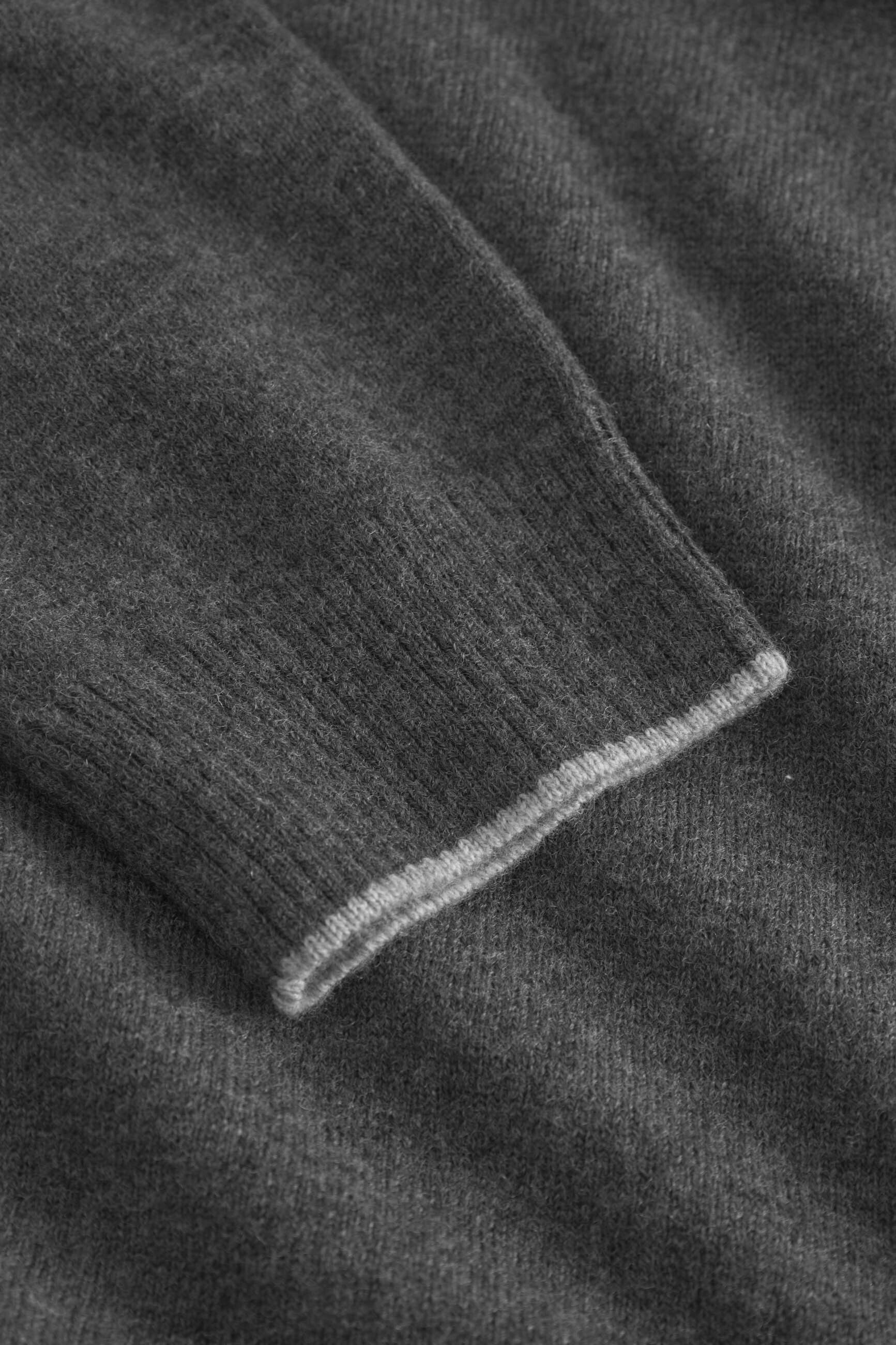 colours & sons Strickpullover »colours & sons Pullover Roundneck-Merino Blend«