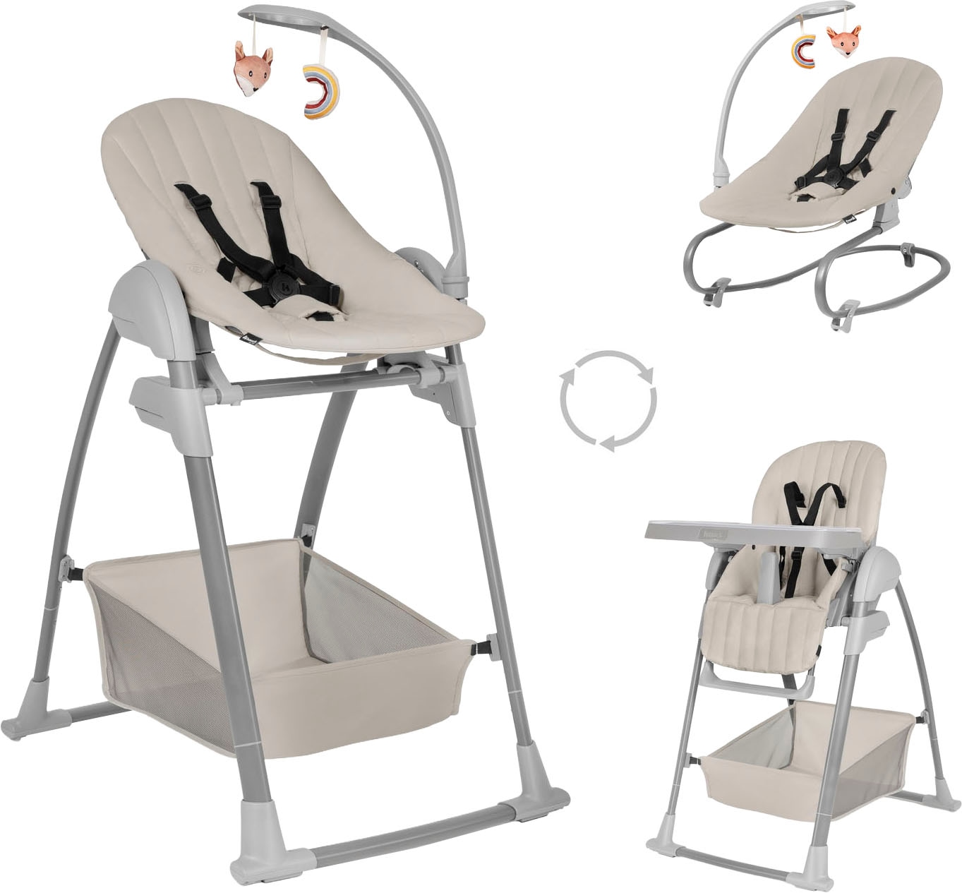Hauck Chaise haute »Sit N Relax 3in1« ()