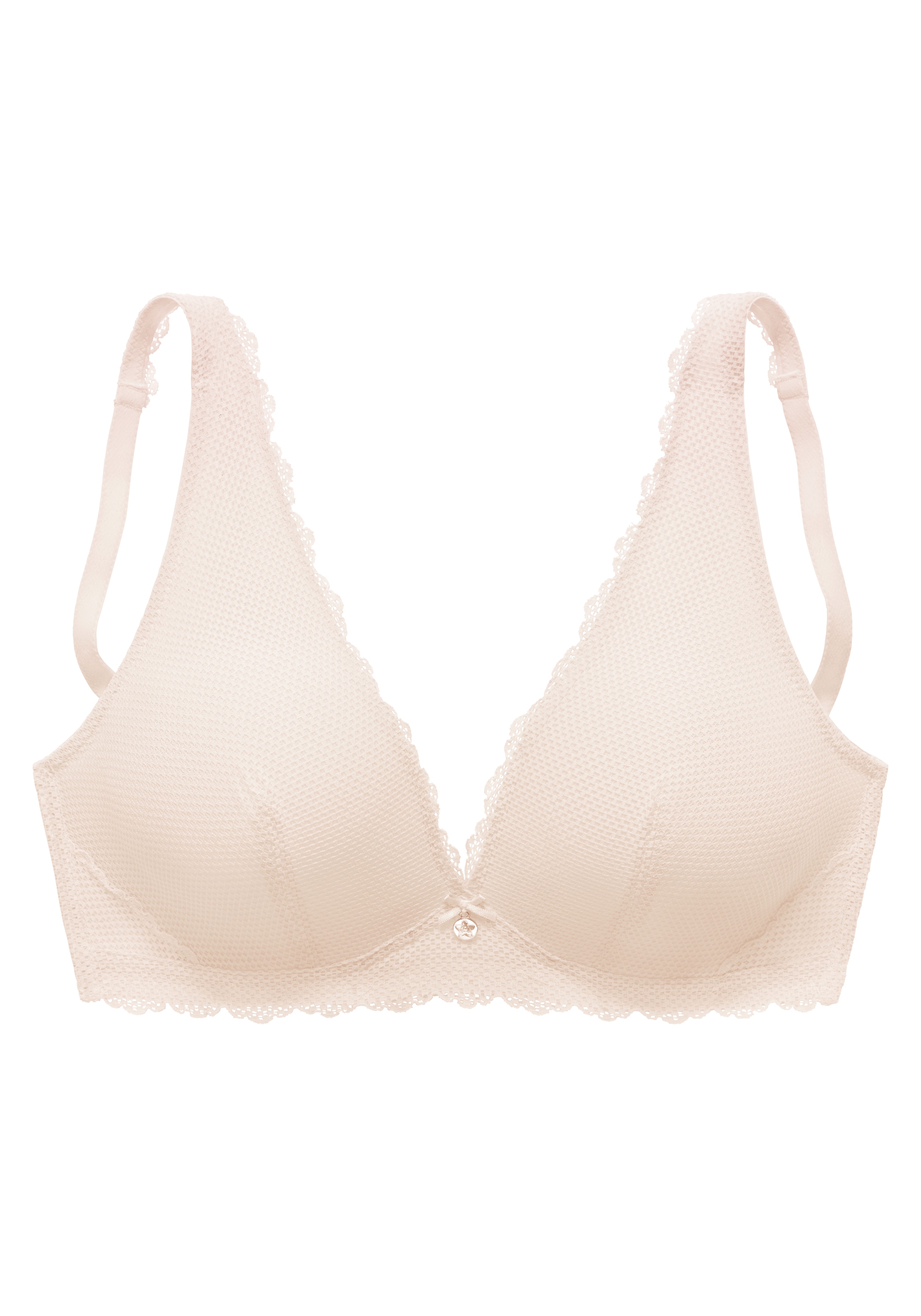 Vivance Bralette-BH ohne Bügel im High-Apex-Design, sexy Dessous