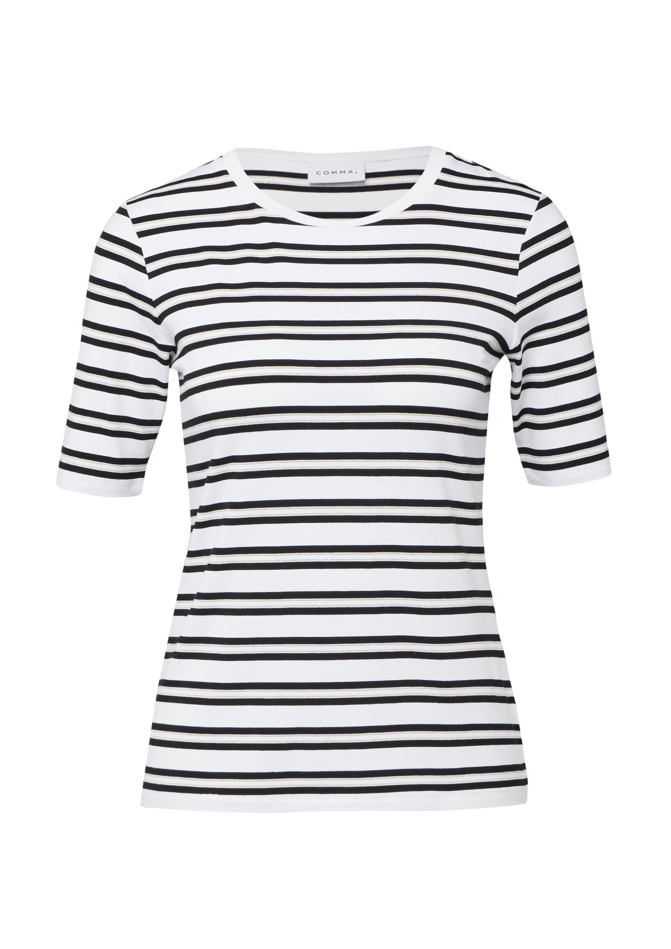 Comma T-Shirt im Streifen-Design
