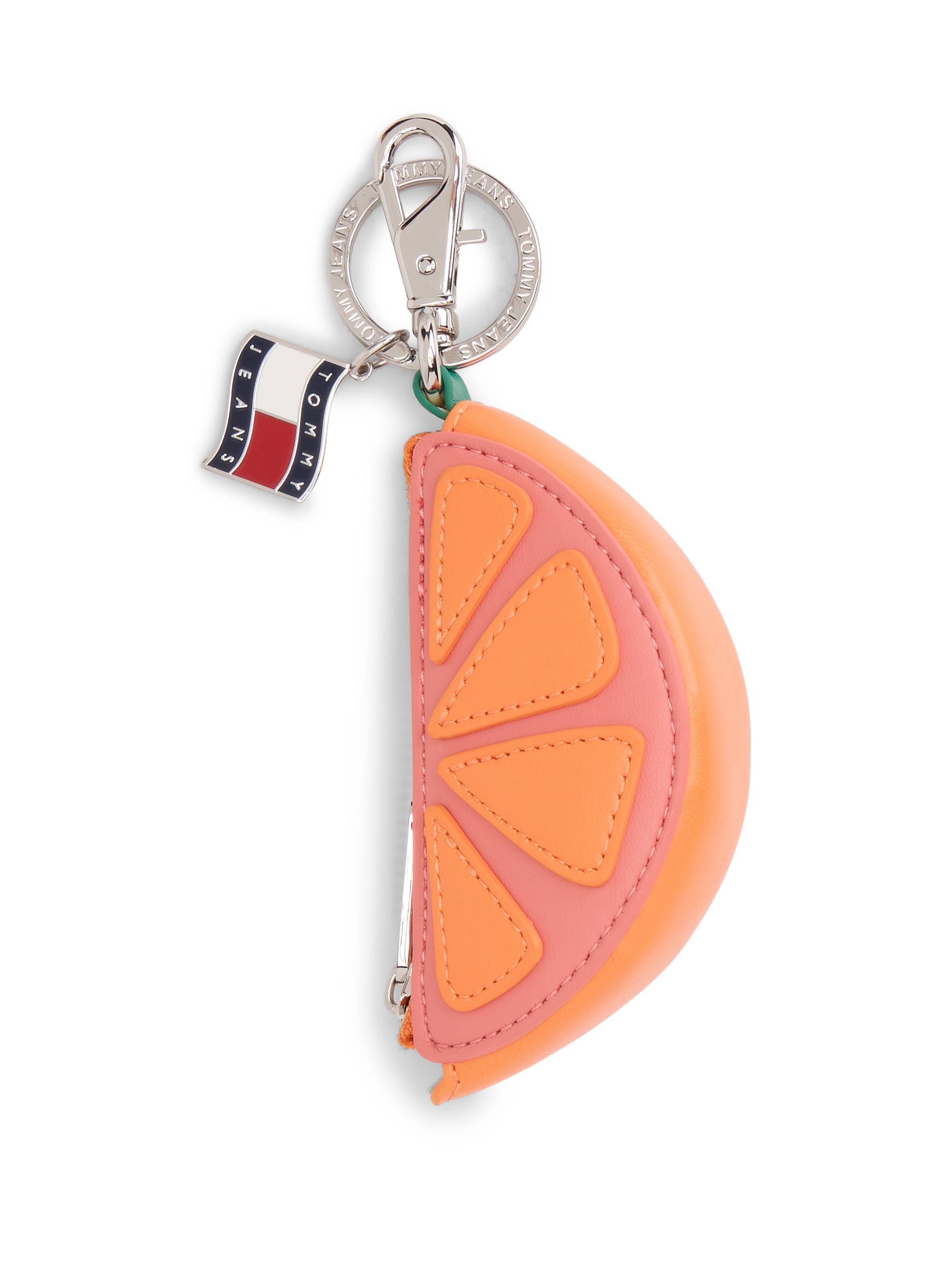Tommy Jeans Porte-clés »TJW FRUIT COIN PURSE ORANGE« Porte-clés sac, charm de sac, bag charm aspect fruité