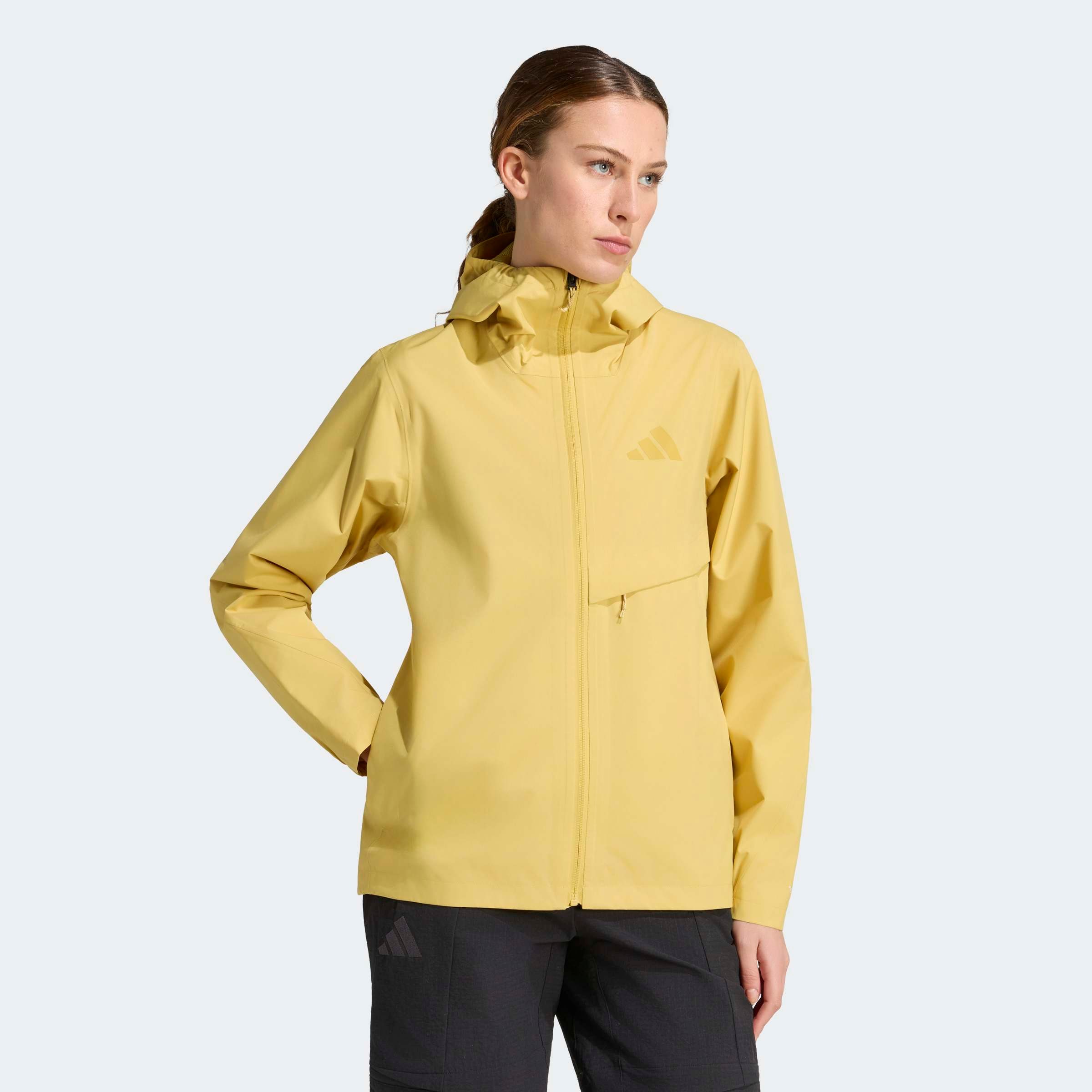 adidas TERREX Outdoorjacke »W MT 2L RAIN J« für Erwachsene, mit sportlichem Stil, aus Polyester
