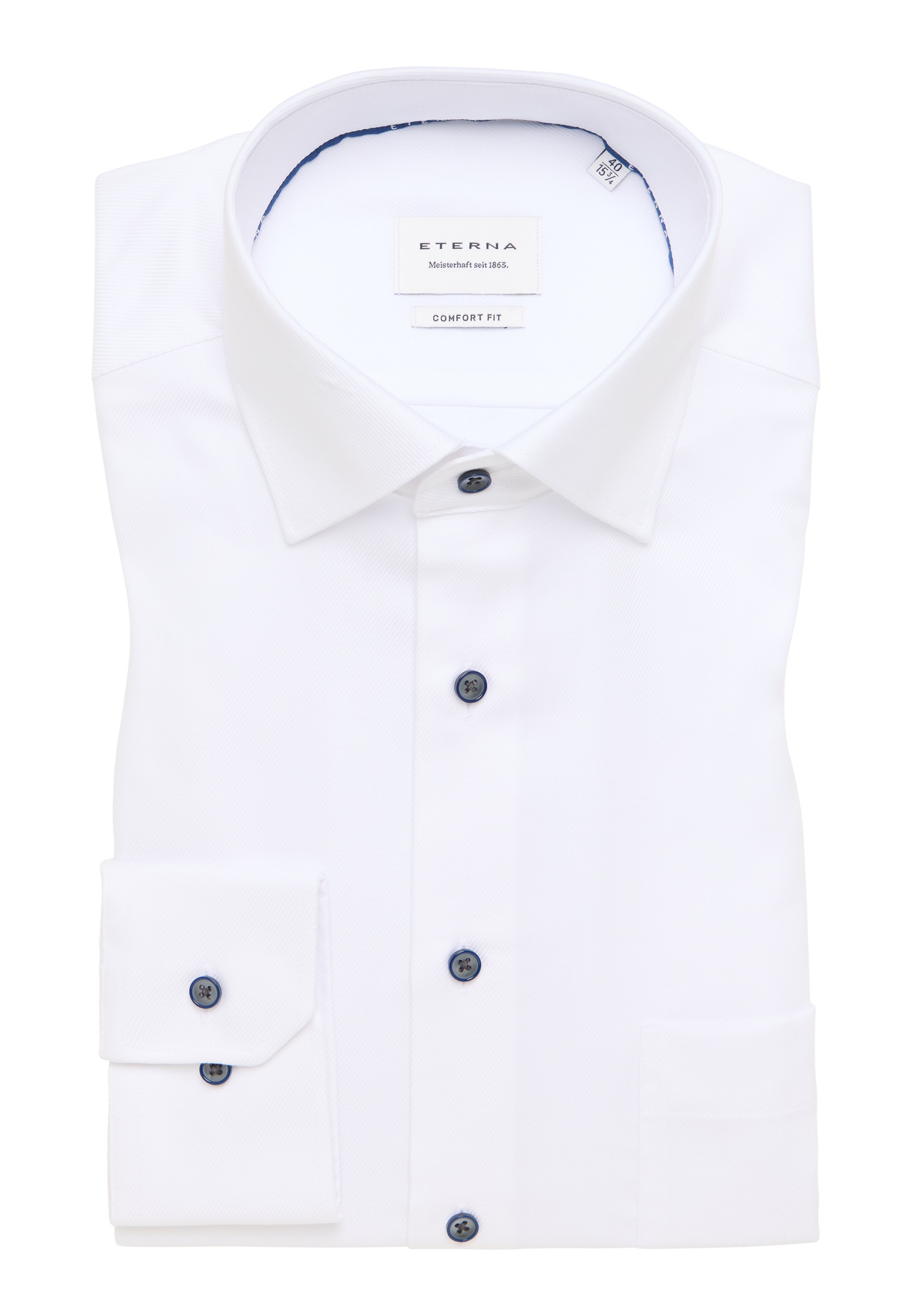 Eterna Chemise à manches longues »COMFORT FIT« NON IRON (bügelfrei)