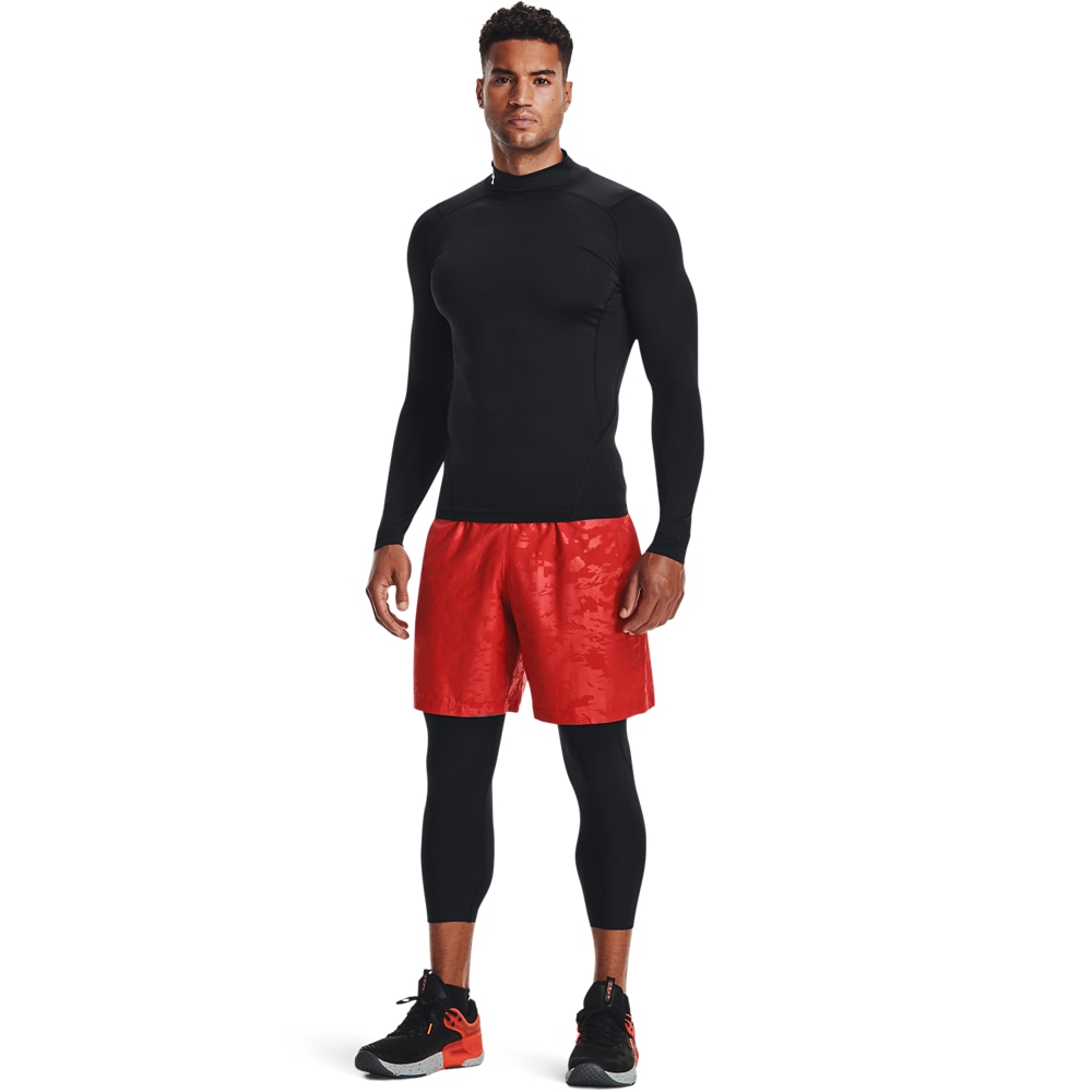Under Armour® T-shirt d'entraînement »HeatGear® Mock Langarm-Oberteil«
