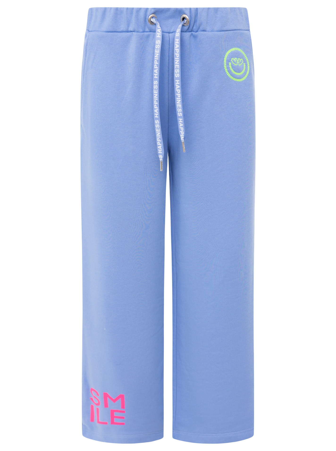 Zwillingsherz Pantalon sweat »"Alissa"«  mit Print und Neon Stickerei , Kordel und Eingriffstaschen