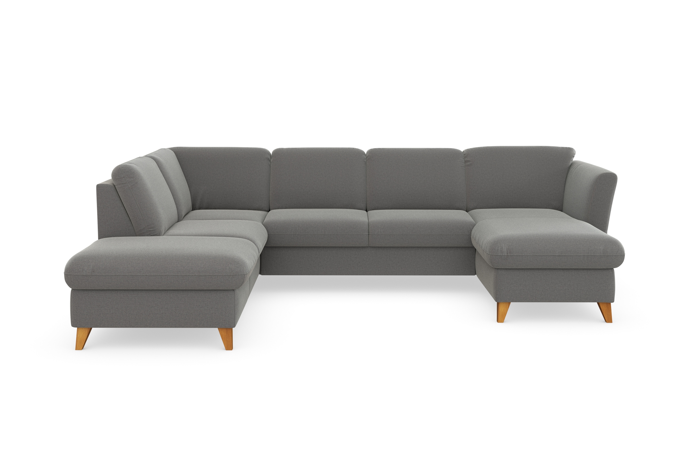 Home affaire Paysage de salon »Trelleborg U-Form« Federkern-Polsterung, wahlweise mit Bettfunktion und Stauraum