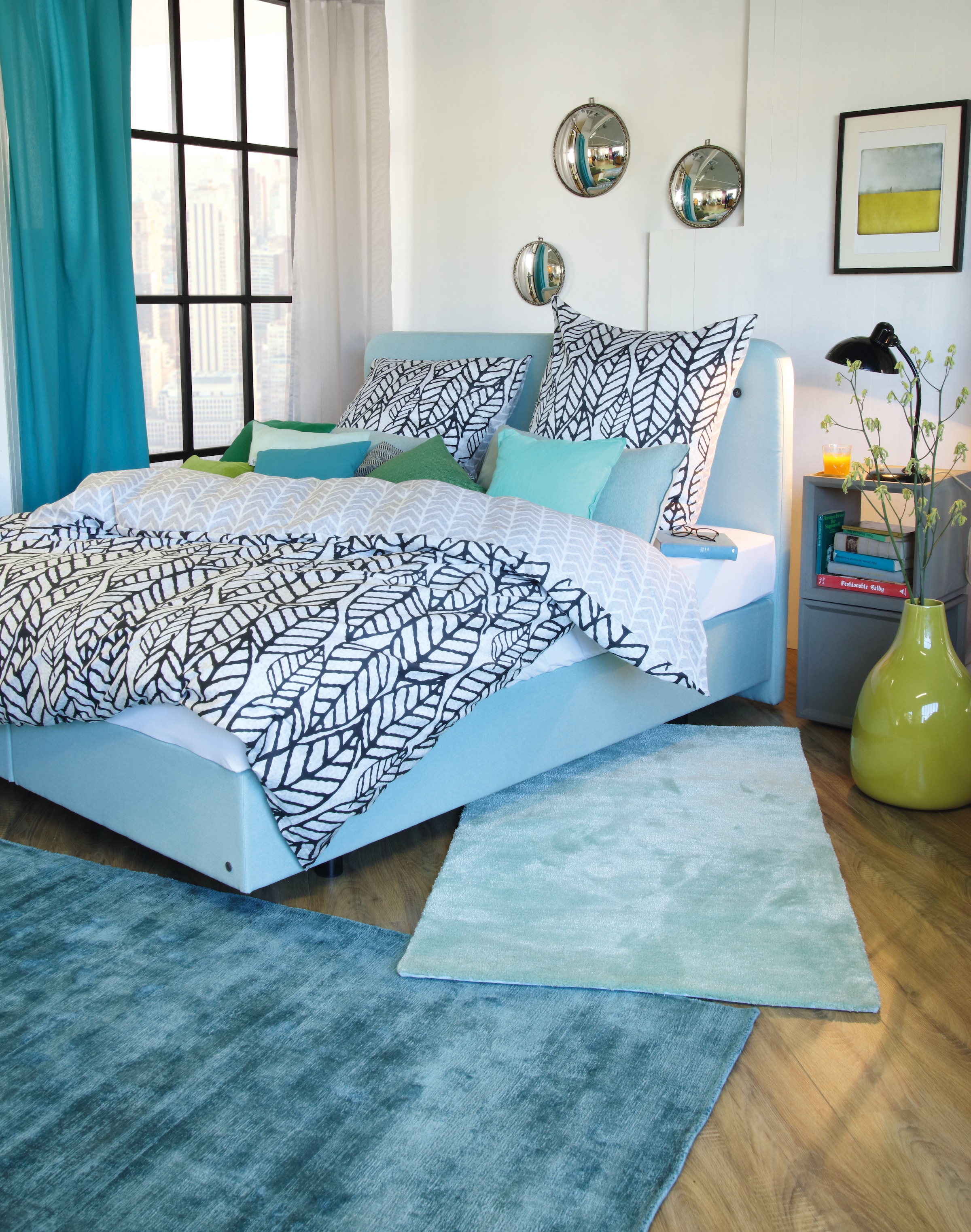 TOM TAILOR HOME Tapis »Shine uni« Rectangulaire 8 mm Höhe Handweb Teppich, 100% Viskose, handgewebt, mit elegantem Schimmer