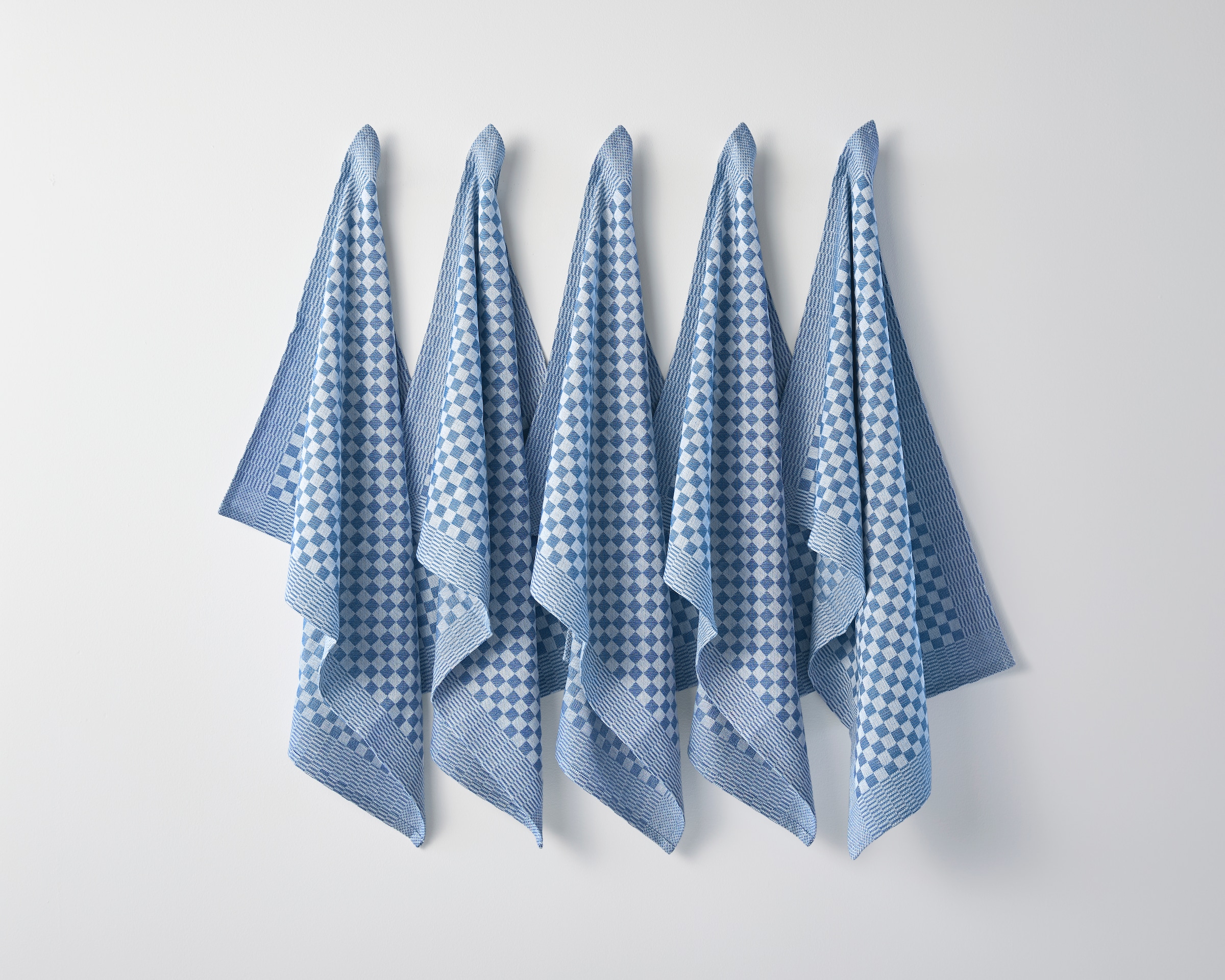 GOODproduct Chiffon à vaisselle »Keersten Premium« de qualité, tissu minier, 100 % coton, lot de 5, 65 × 50 cm,