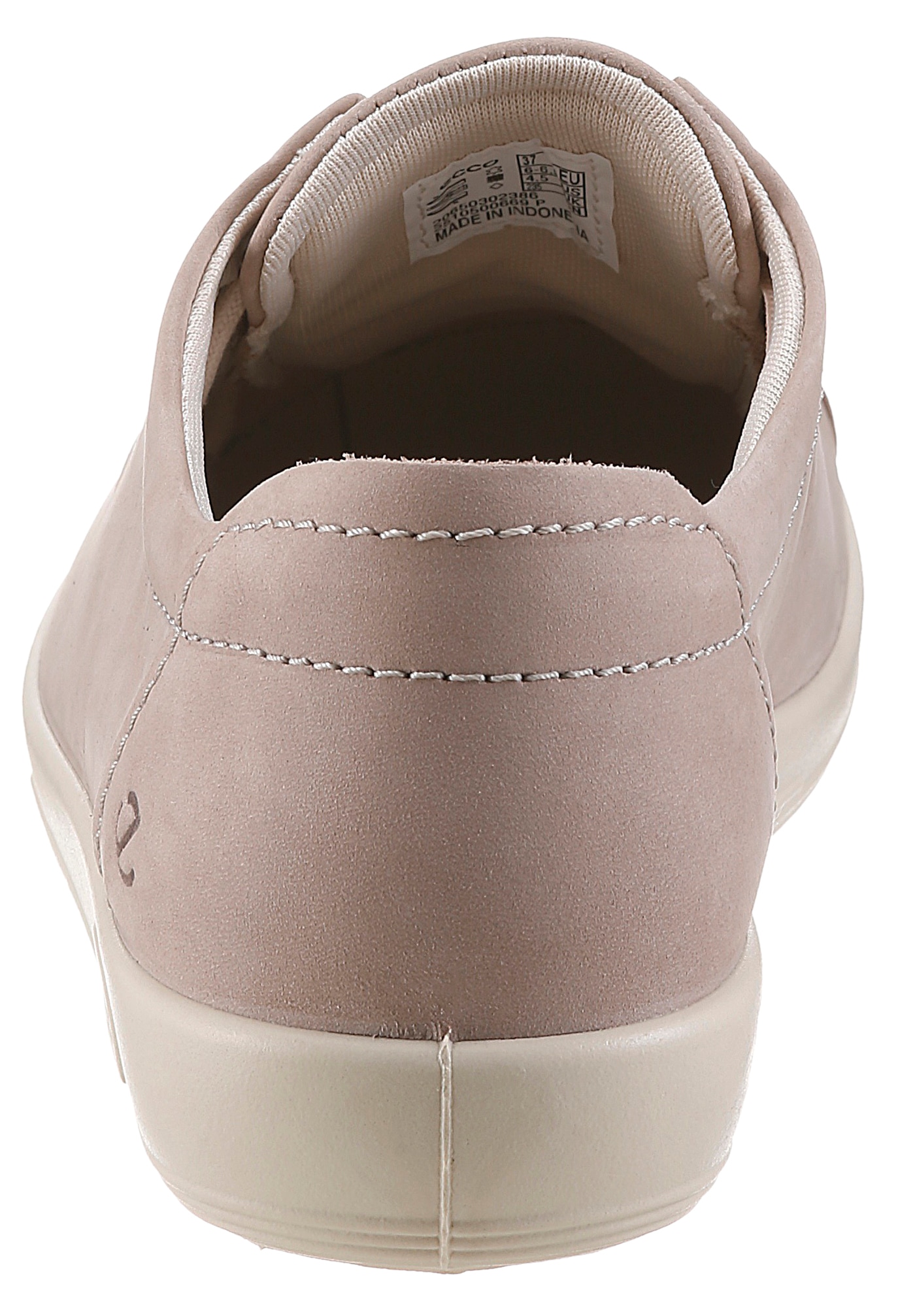Ecco Chaussure à lacets »Ecco Soft 2.0«  , chaussure de loisirs, chaussure basse, chaussure à lacets avec logo discret embossé