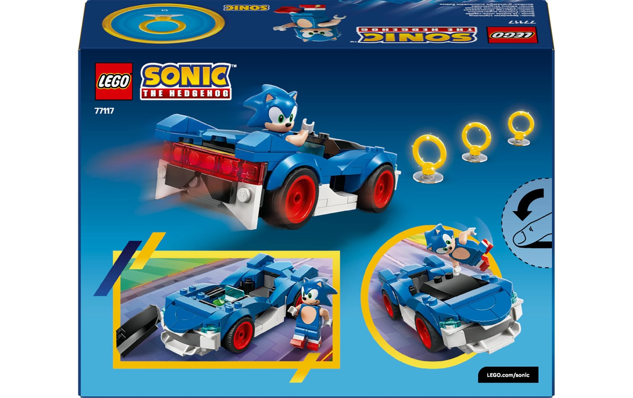 LEGO® Pions de construction »Sonic Sonic: Speedster Lightning 77117«