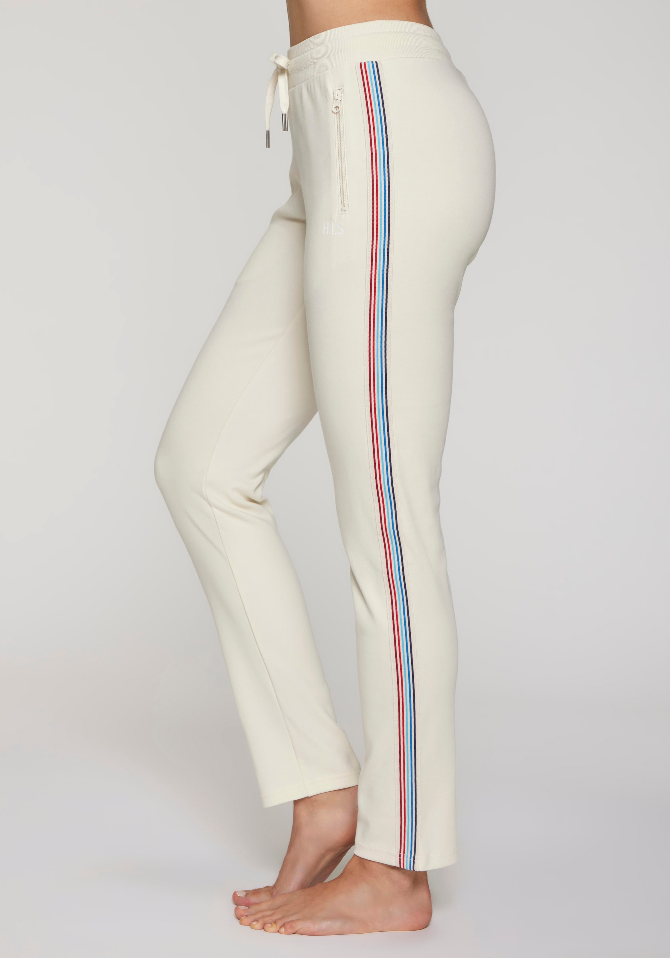 H.I.S Pantalon de jogging  mit seitlichem Tapestreifen