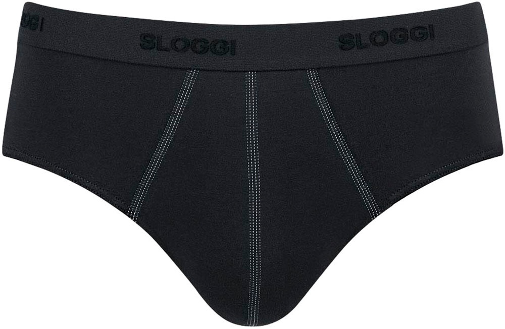 sloggi Midislip »Men 24/7«, weich, atmungsaktiv, ohne Eingriff, Softbund, Baumwollmix