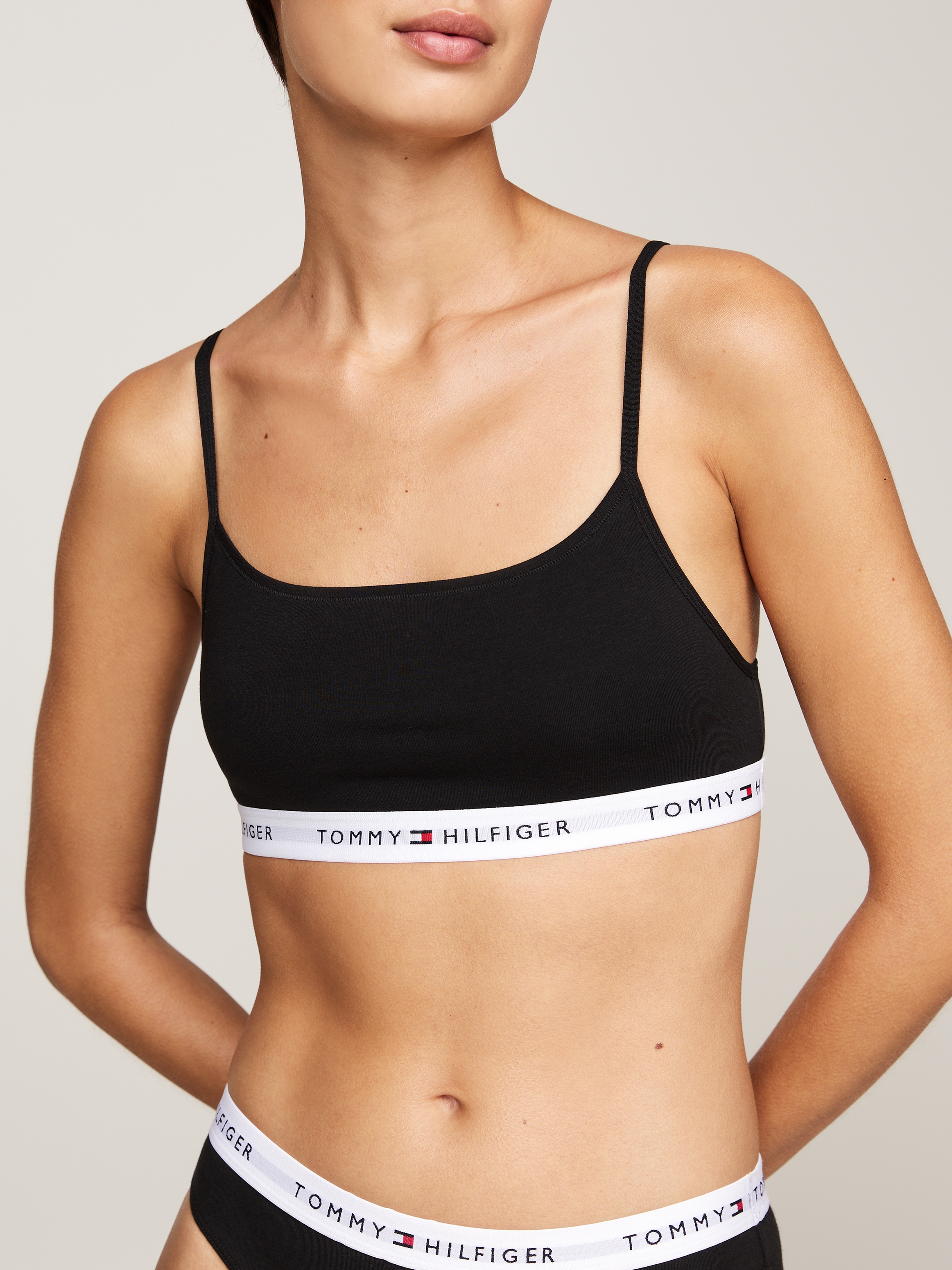 Tommy Hilfiger Underwear Soutien-gorge à bretelles »2 PACK BRALETTE« Packung, 2er, 2 cuis mit Logoschriftzug