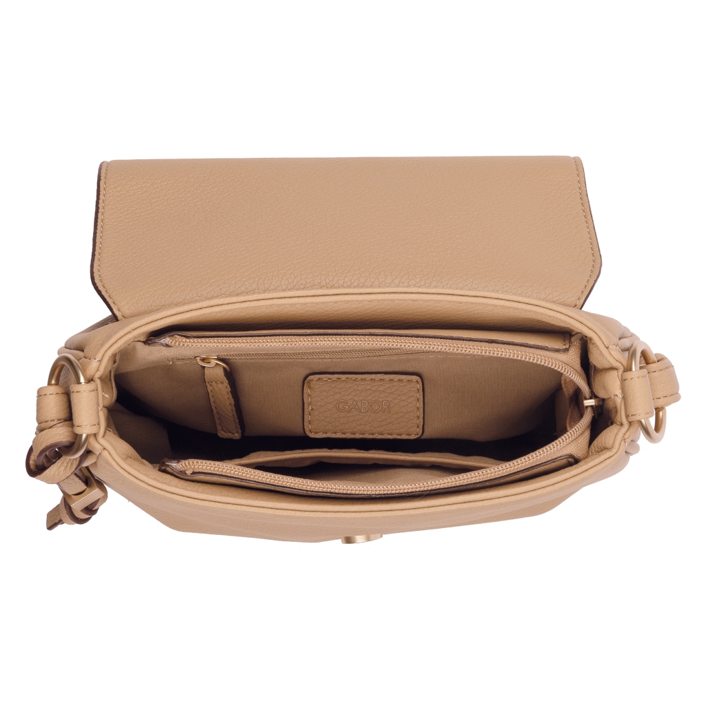 Gabor Sac à bandoulière »Rosina« Look décontracté avec matière douce et détail métallique marqué sur la fermeture éclair