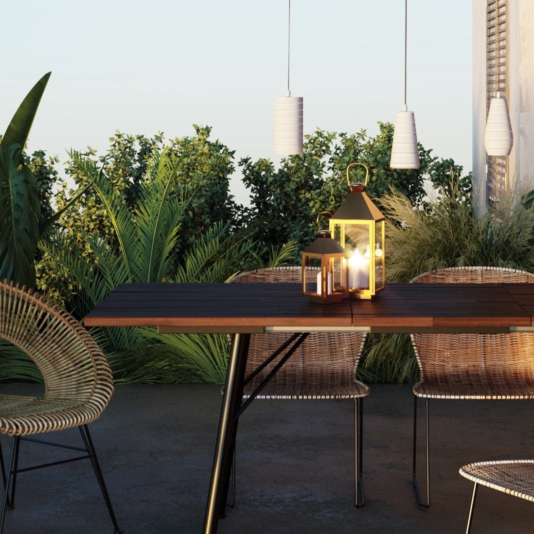Kare Design Lanterne à bougie »Laterne Giardino« gold- oder silberfarben