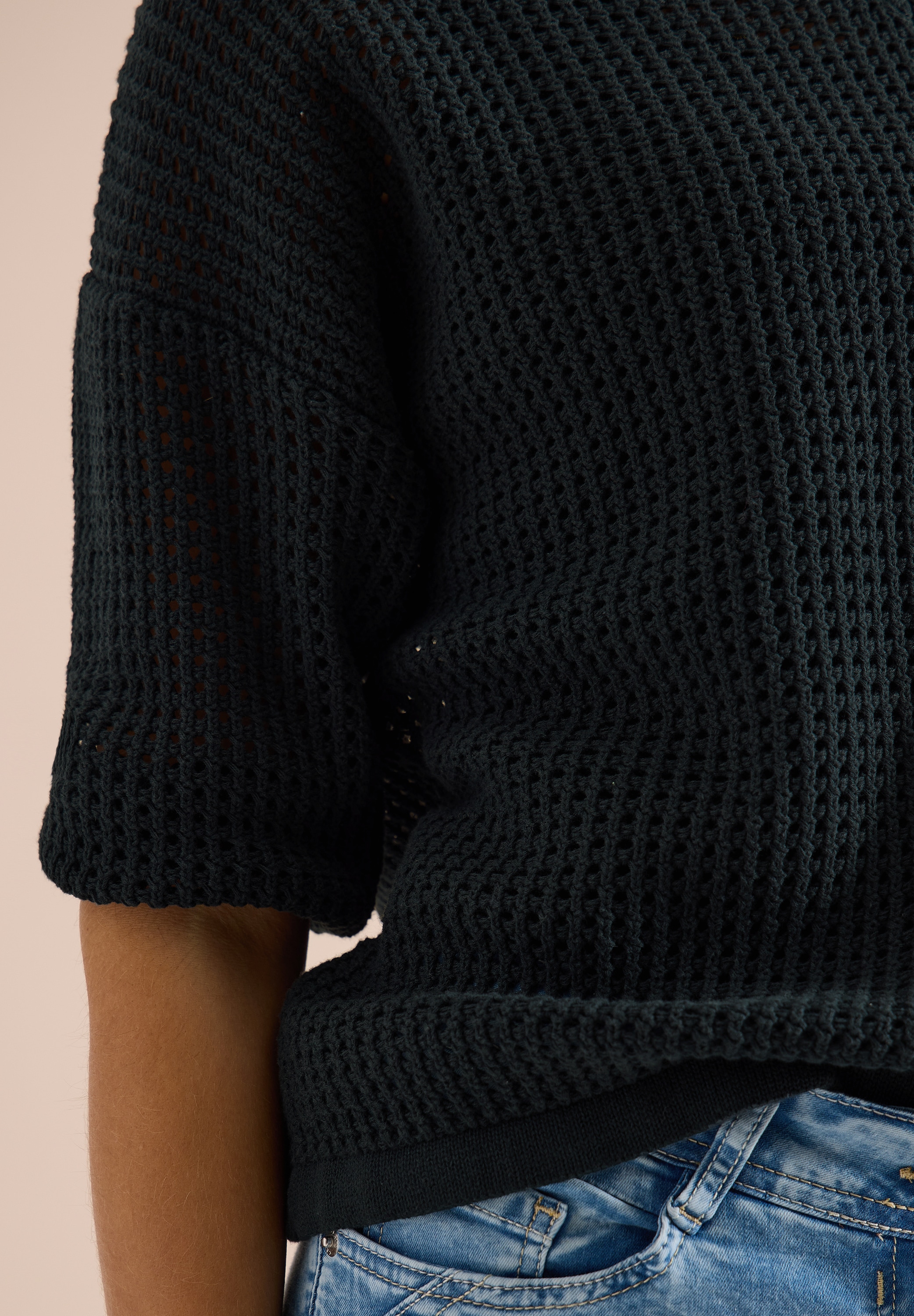Cecil Pull en tricot look crochet/tricot d'été moderne