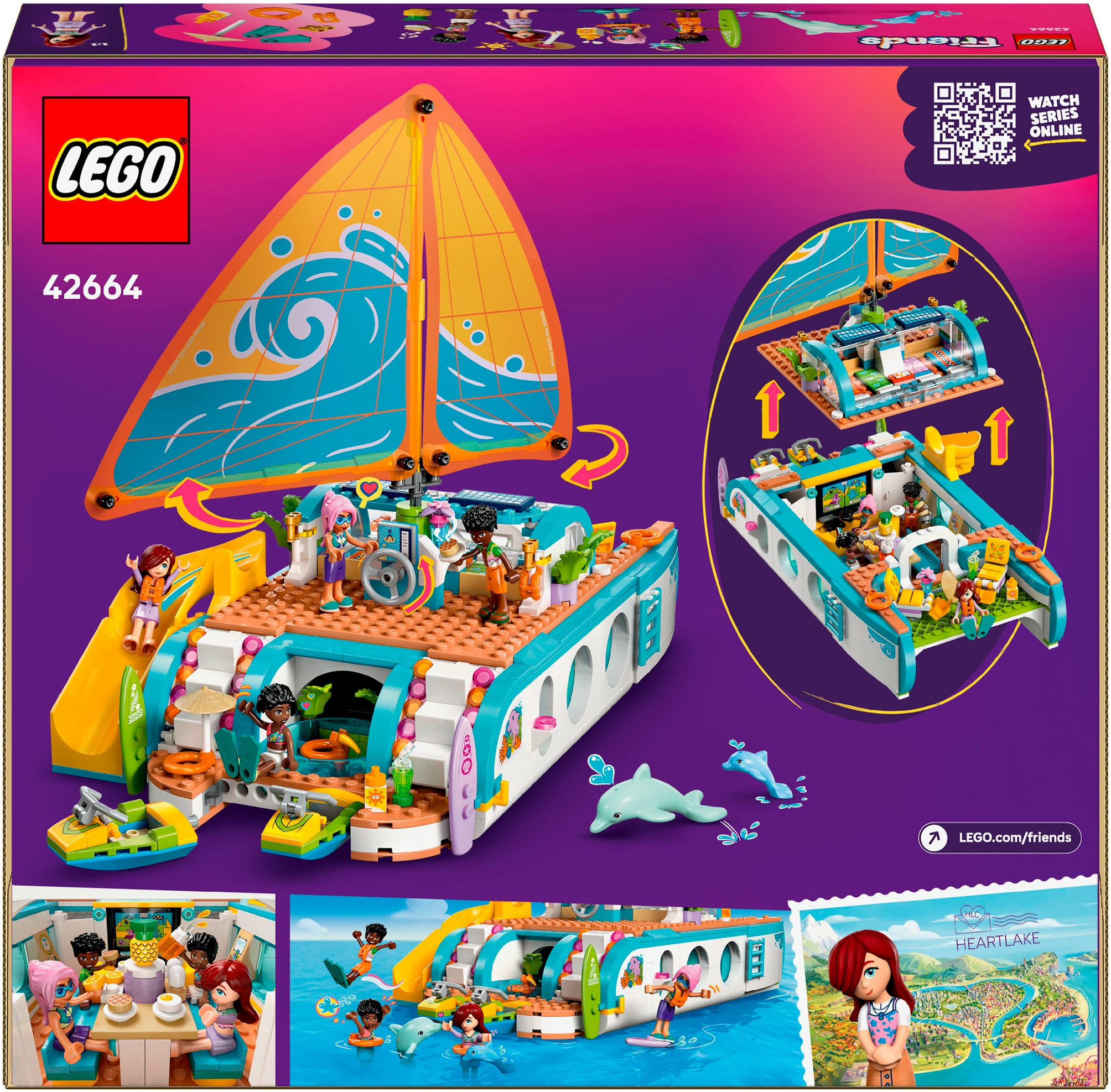 LEGO® Pions de construction »Segelabenteuer (42664), LEGO Friends« Made in Europe