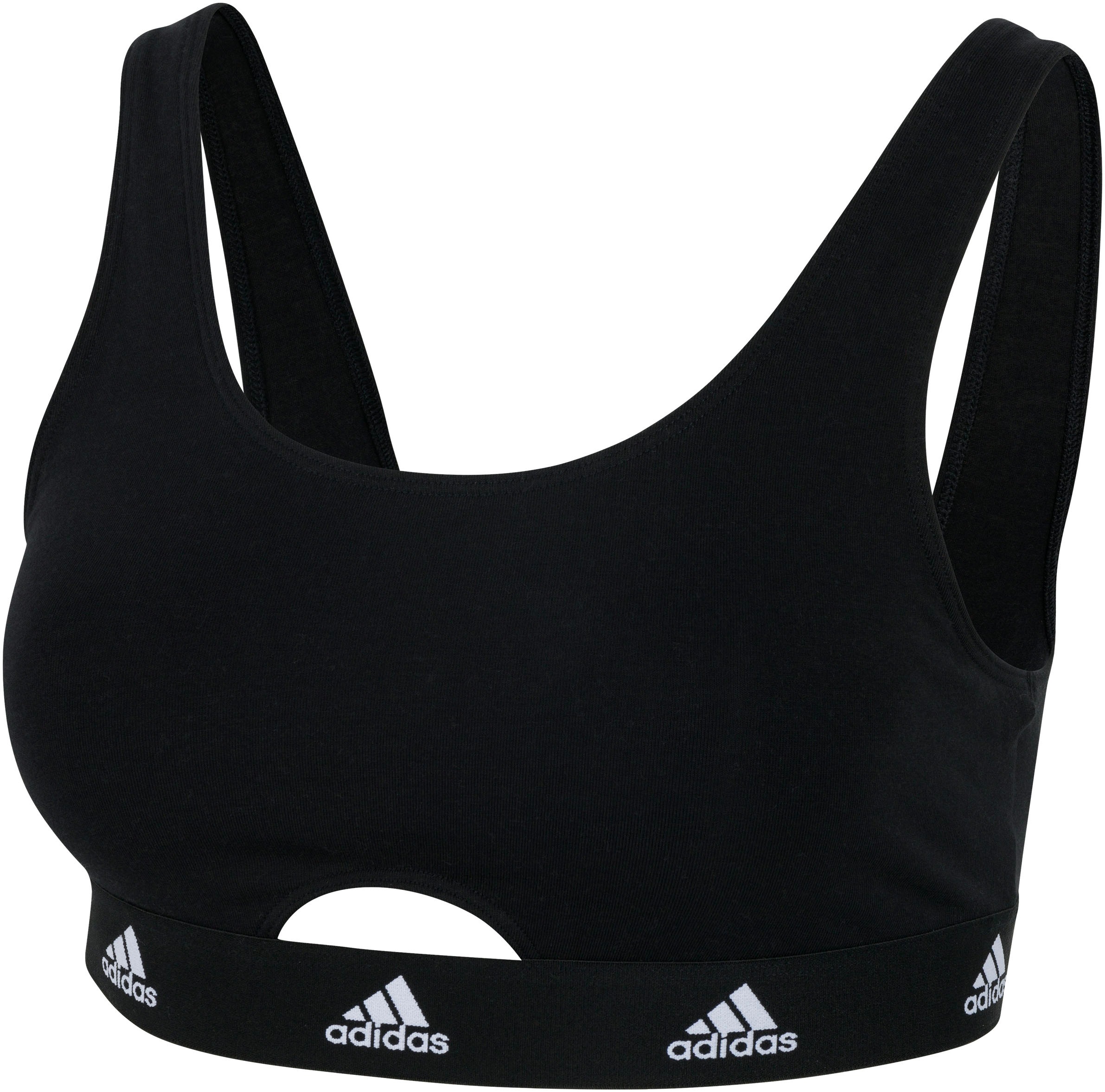 adidas Sportswear Bralette »Active Comfort« ohne Bügel, tiefer Rücken- und Rundhals-Ausschnitt