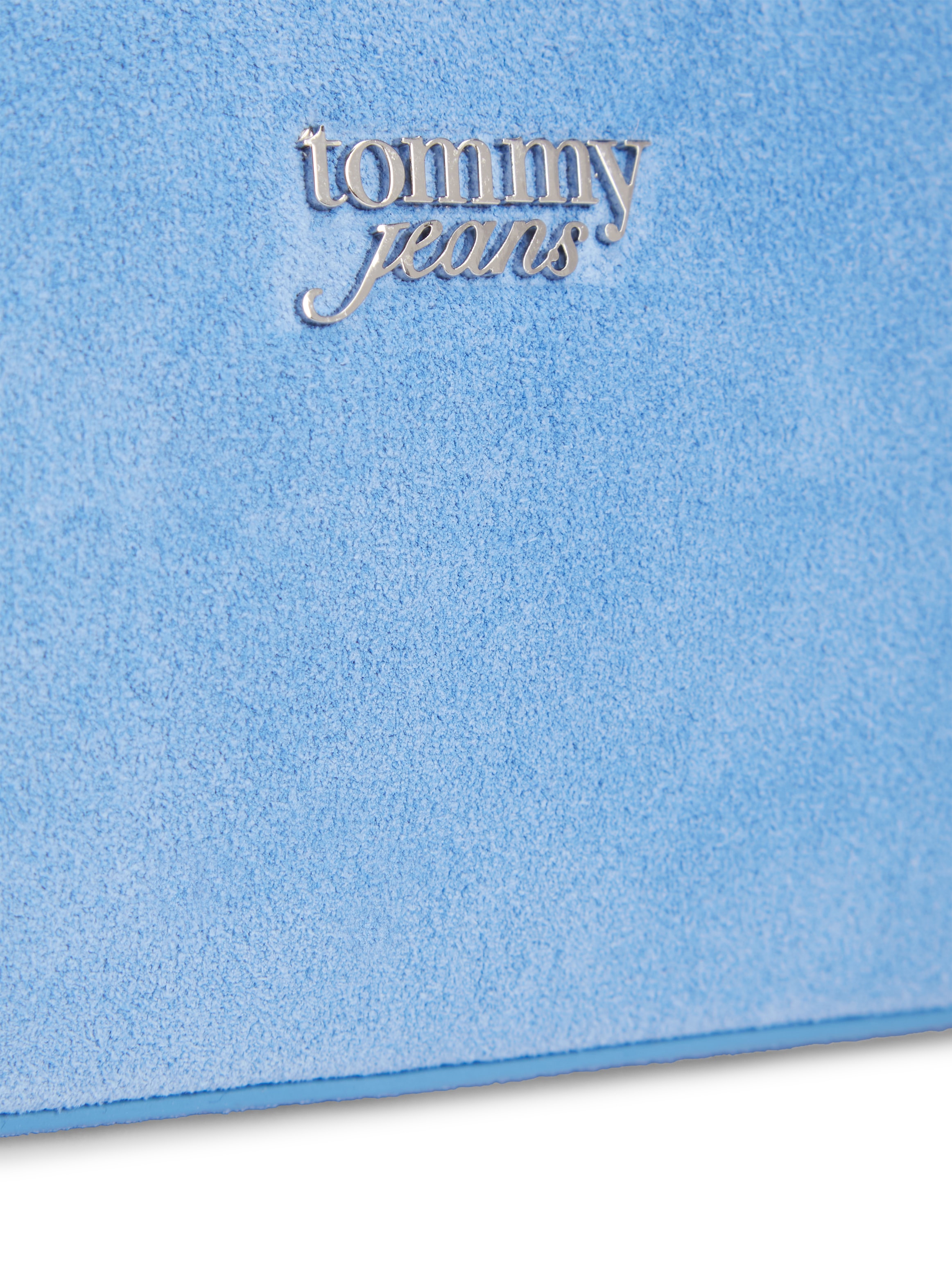 Tommy Jeans Sac à bandoulière »TJW MUST SUEDE SHOULDER BAG« sac bandoulière femme, sac à main, mini sac avec logo TH