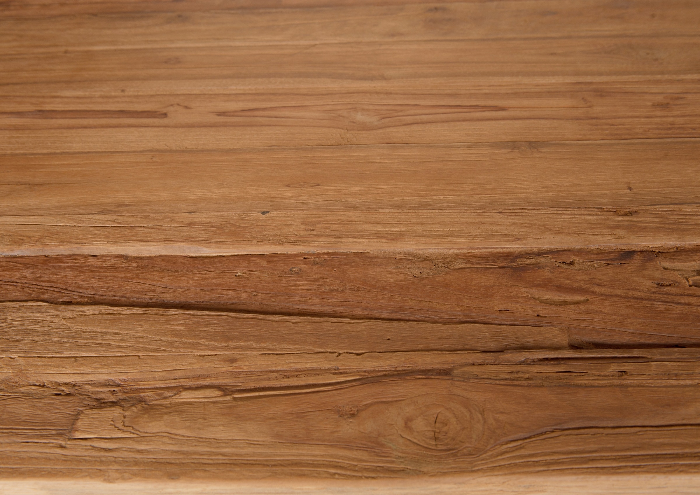 SIT Plateau de table »Pordenone aus recyceltem Teakholz – Natur – Unikat« 1 cuis tlg. Plateau de table doublé avec épaisseur marquée de 50 mm