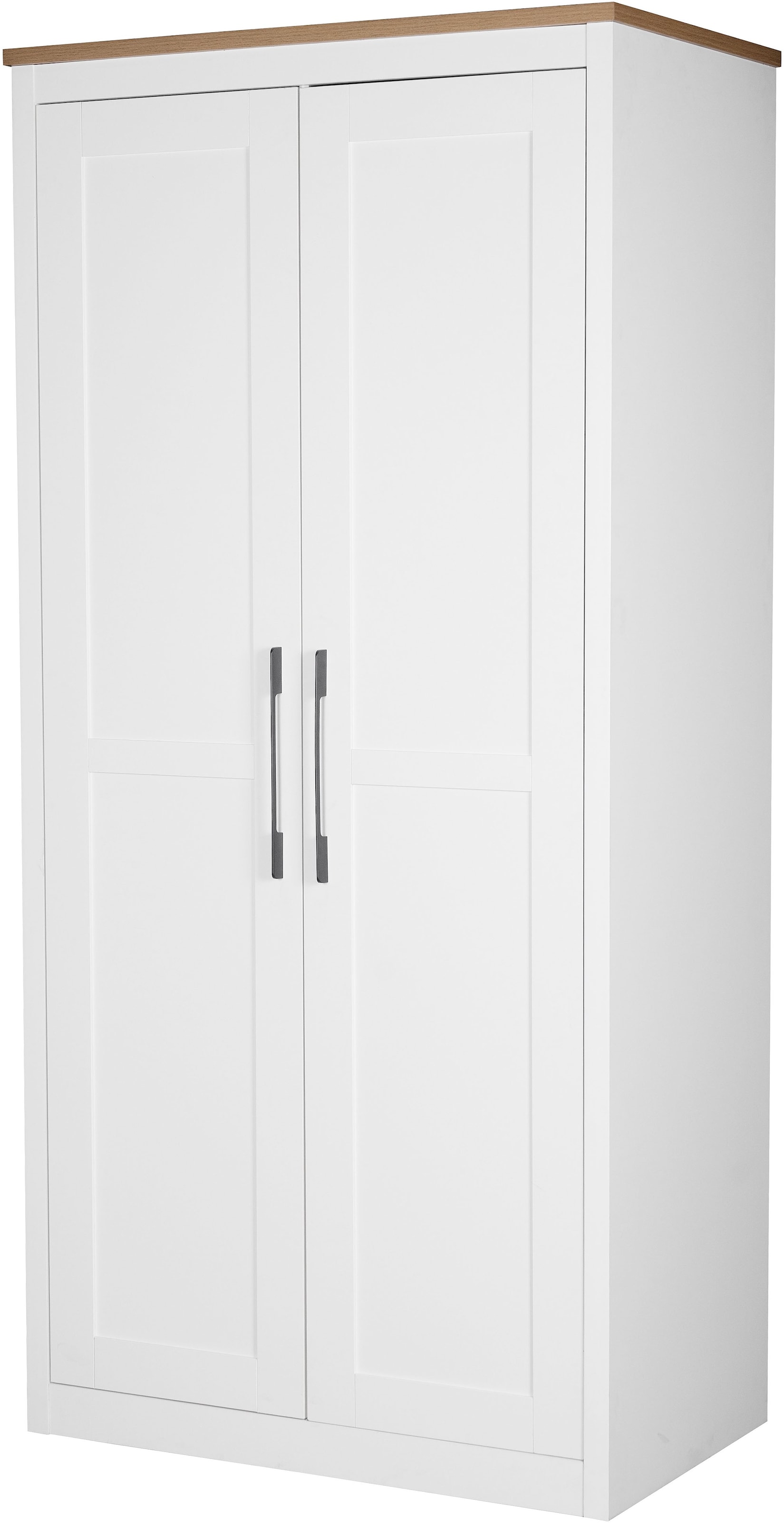 GOODproduct Armoires à vêtements »Büsum Schlafzimmer Schrank« stabile robuste Bauweise mit optimaler Aufteilung,  Schlafzimmerschrank Landhaus Design Garderobe Schrank Bestseller