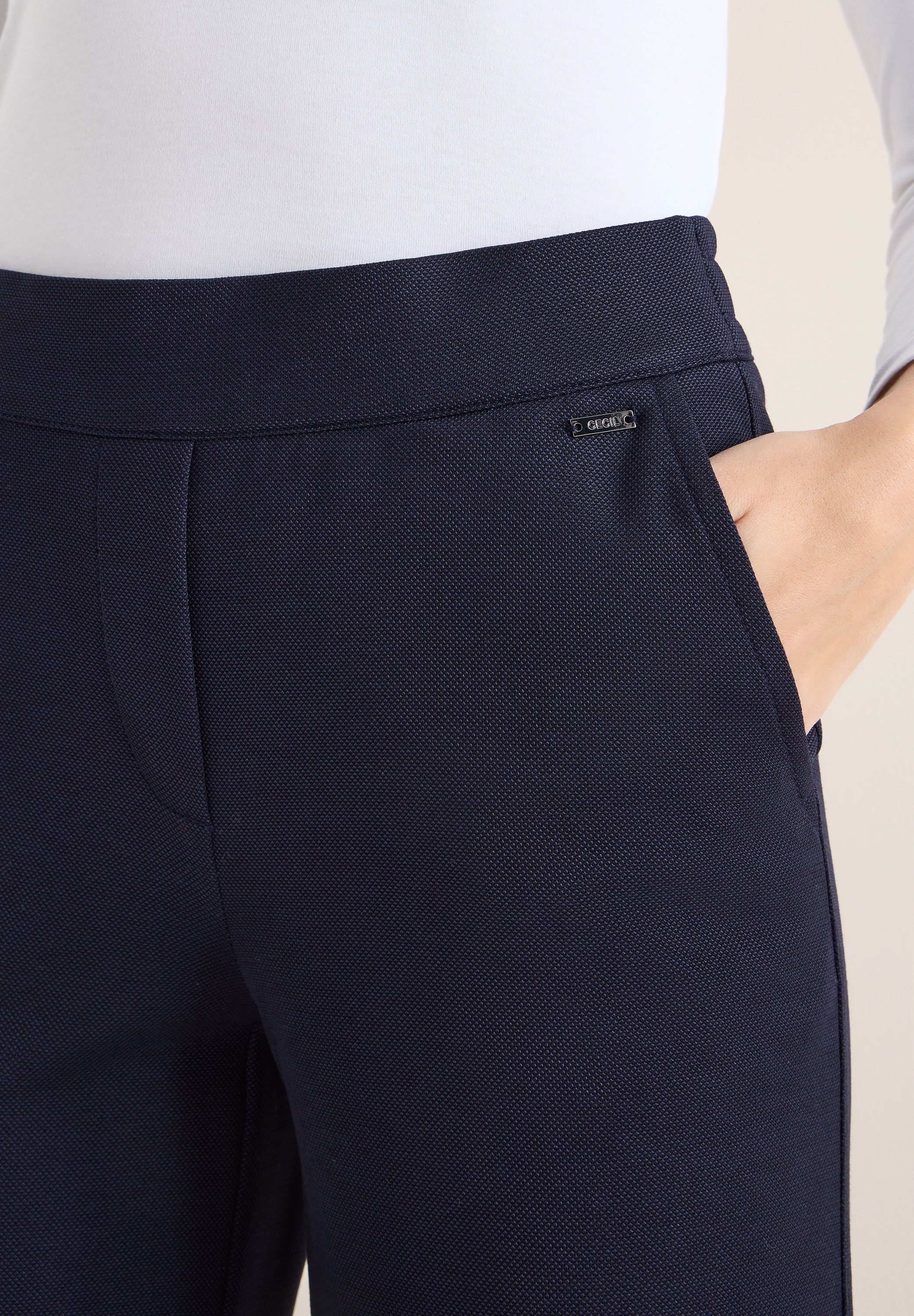 Cecil Pantalon en tissu »Style NEELE«  Wide Leg